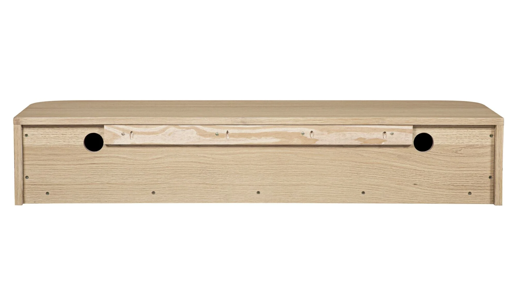 Round Off Floating Console Table Natural - Image 7