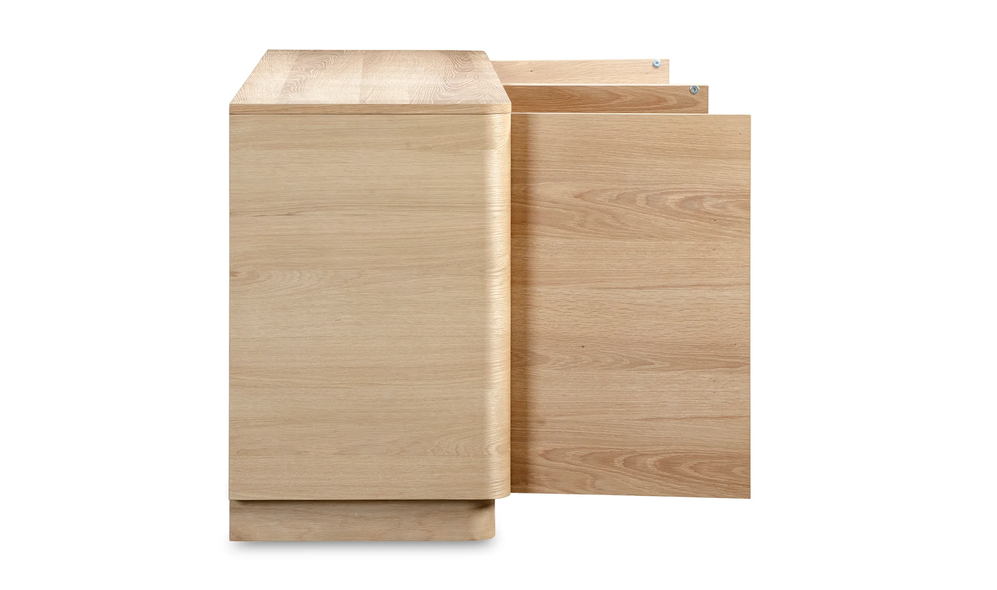 Round Off Sideboard Natural Oak - Image 6