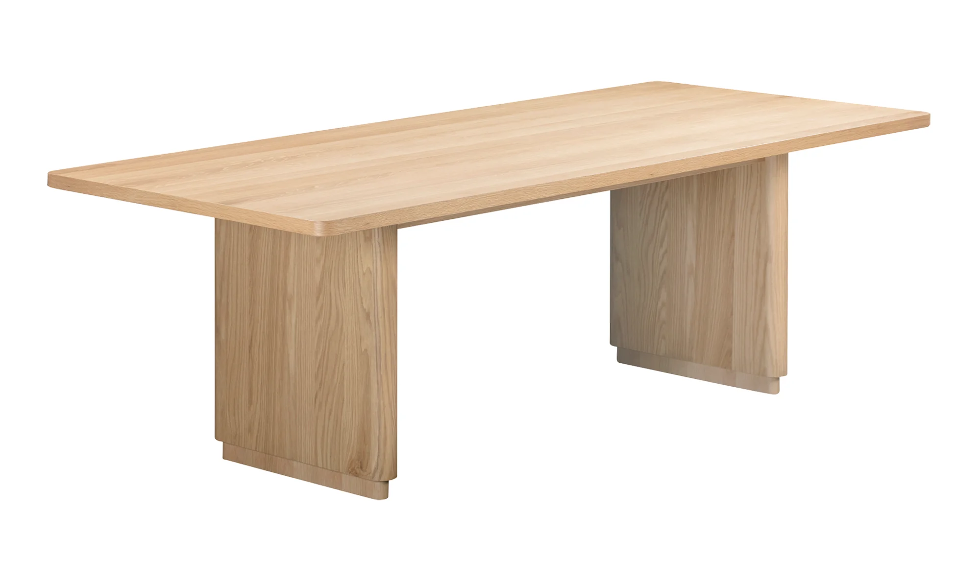Round Off Small Dining Table Natural Oak - Image 2