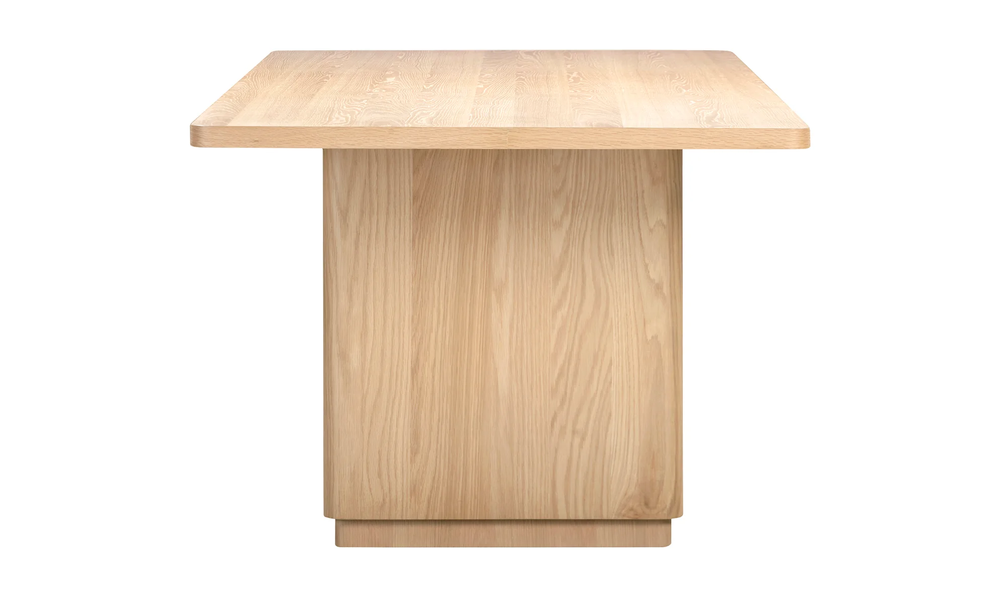 Round Off Small Dining Table Natural Oak - Image 3