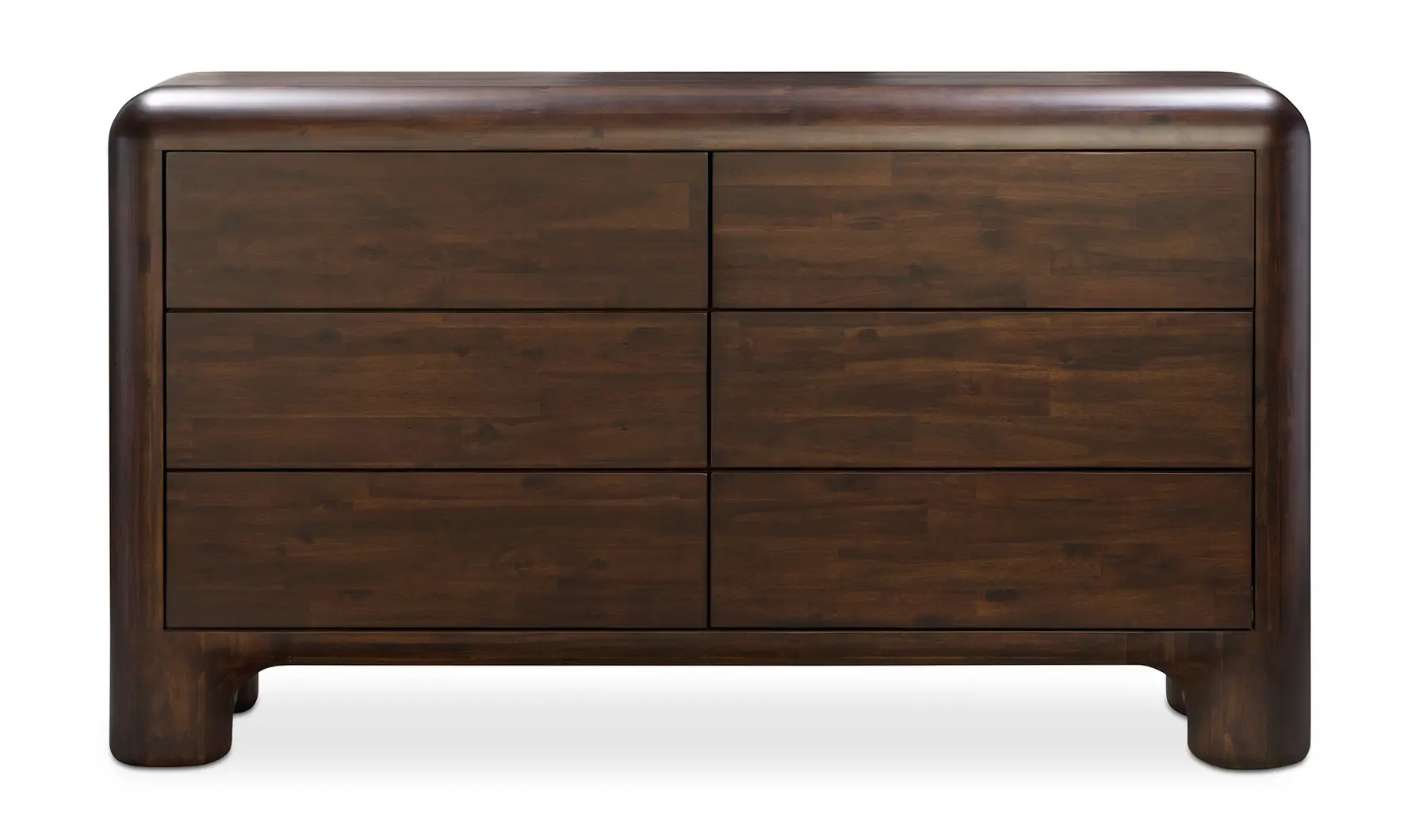 Rowan 6 Drawer Dresser Dark Brown - Image 10
