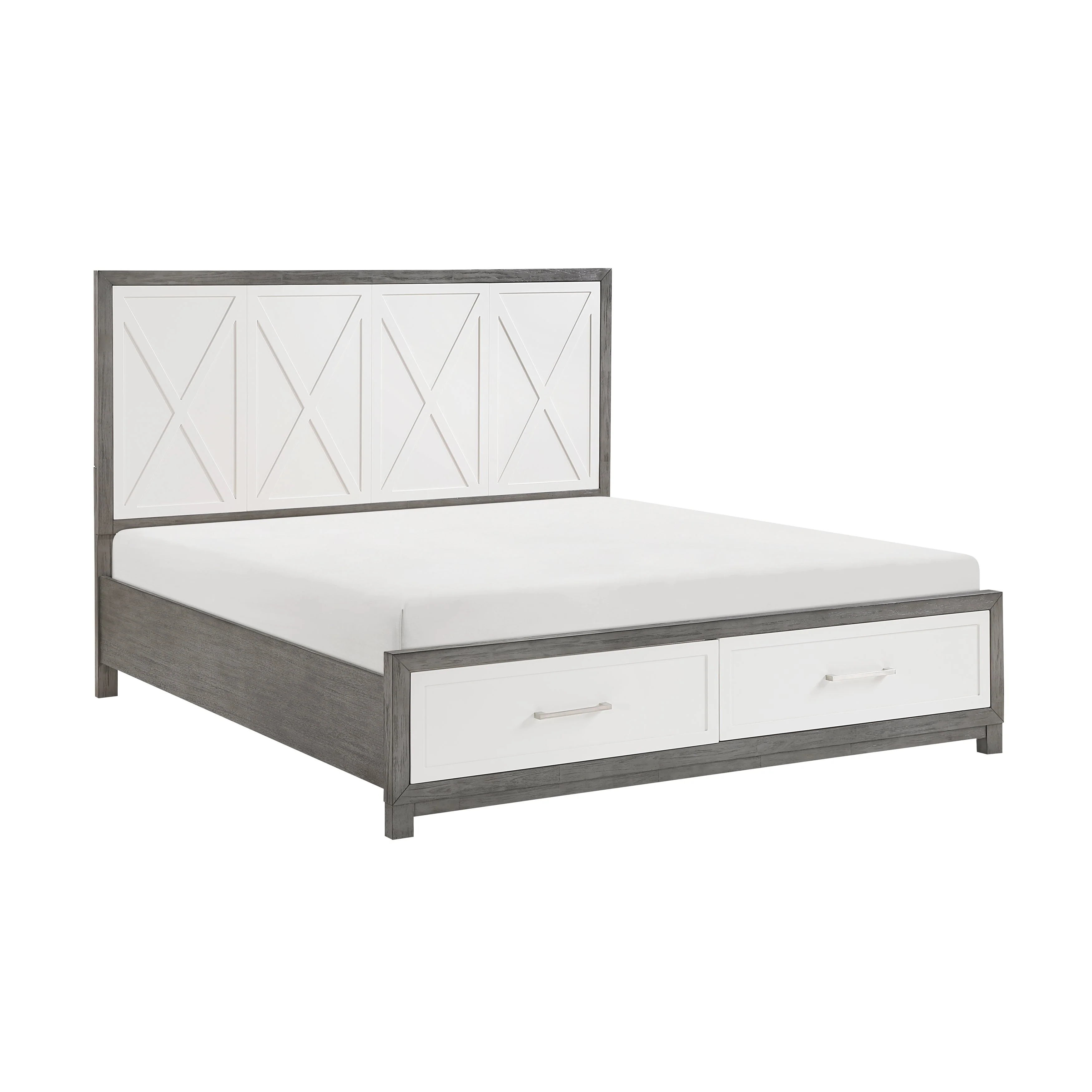 Rowan Two-tone King Storage Platform Bed - Image 2