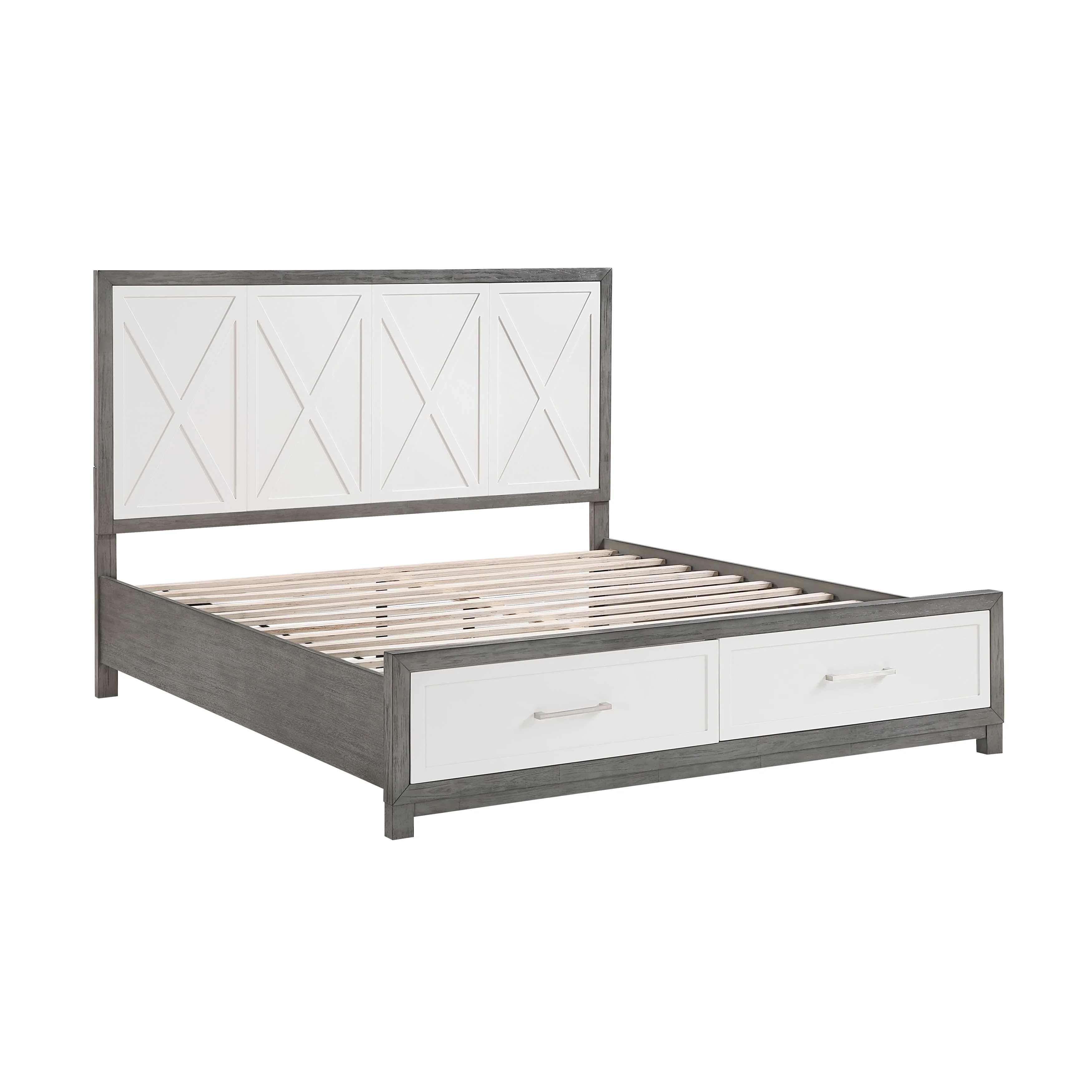 Rowan Two-tone Storage Platform Bedroom Set - Image 5