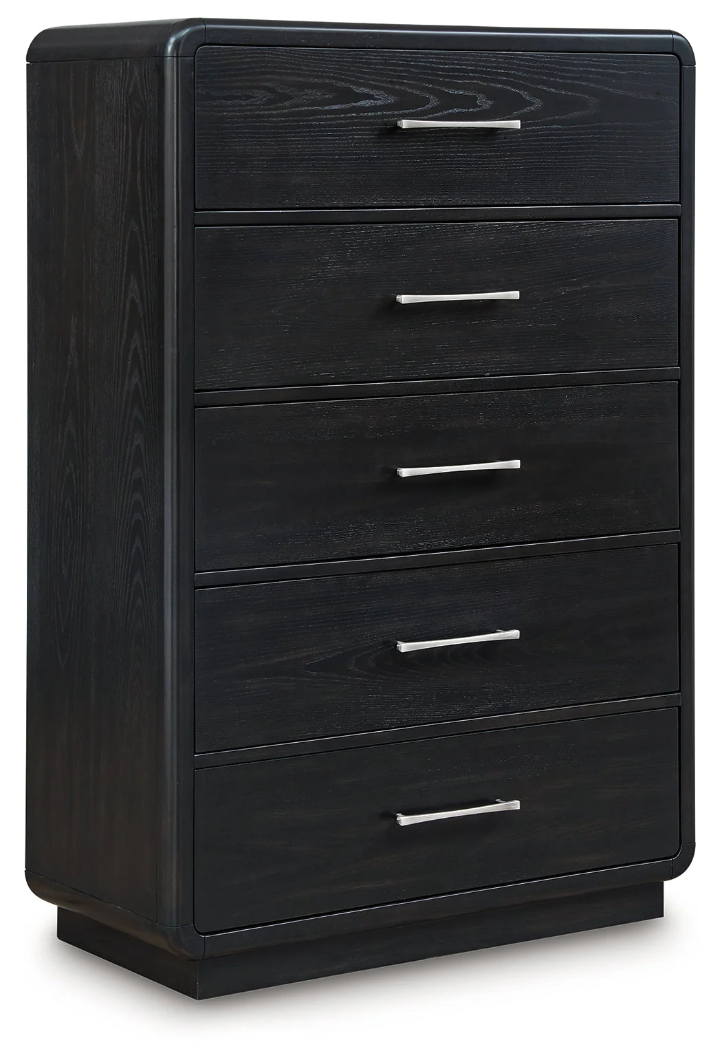 Rowanbeck Gray/Black Upholstered Panel Bedroom Set - Image 28