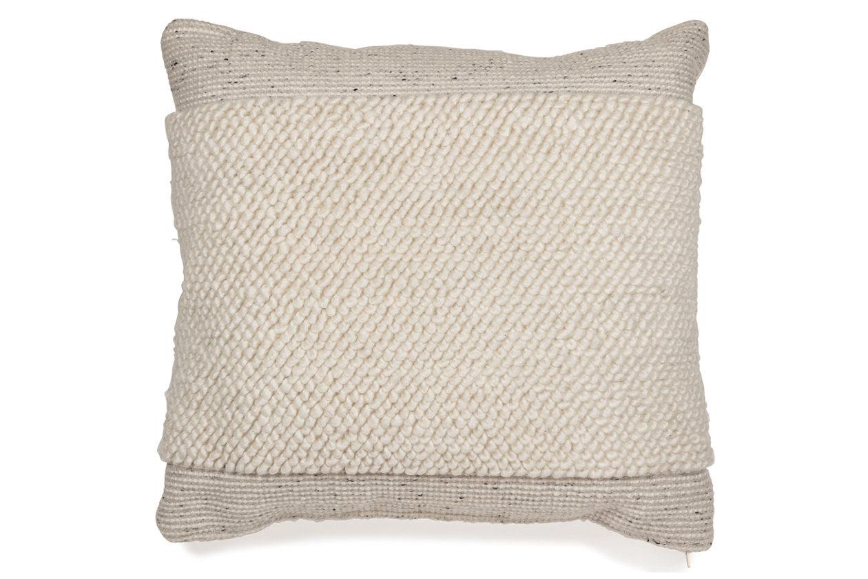 Rowcher Gray/White Pillow - Image 5