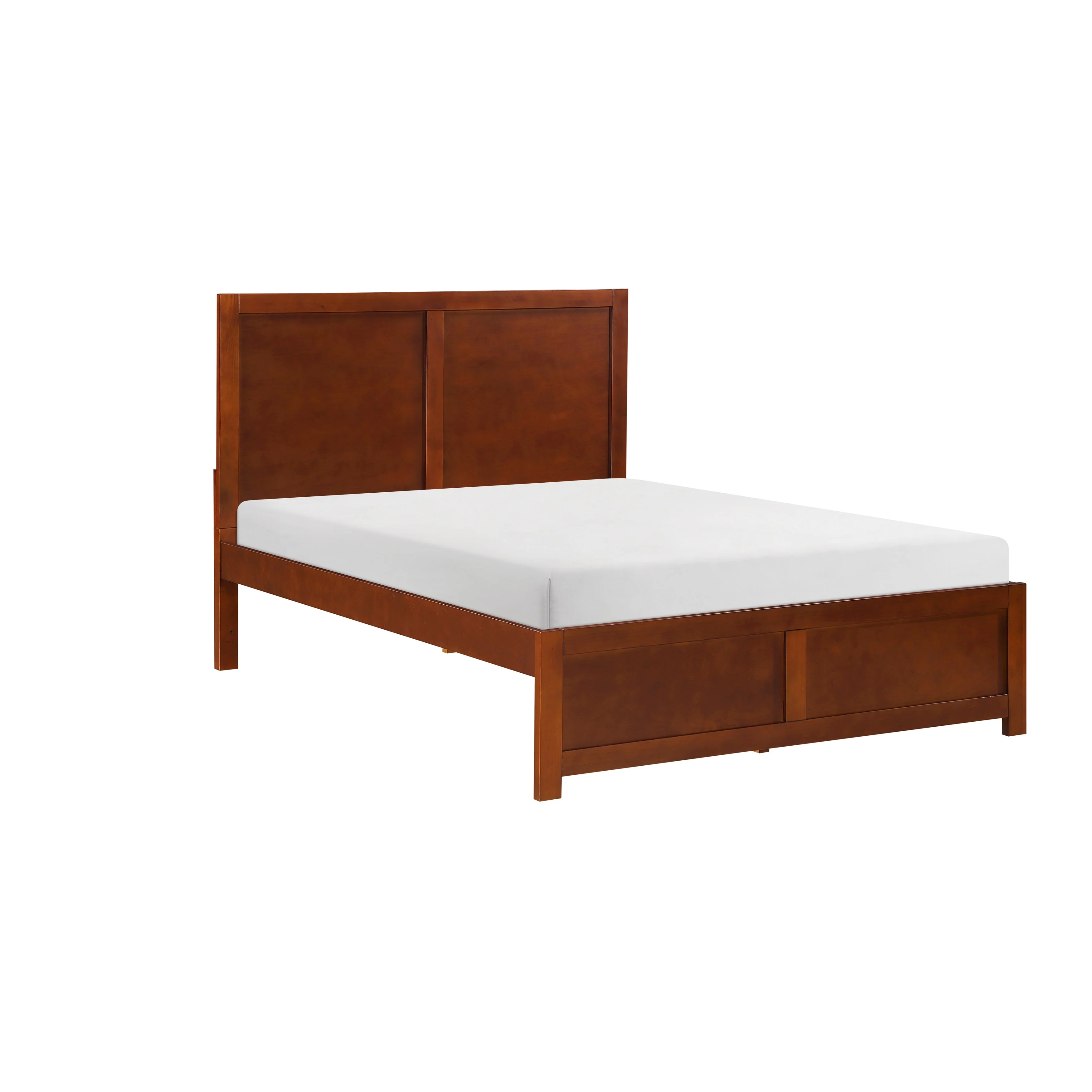 Rowe Dark Cherry Full Platform Bed - Image 4