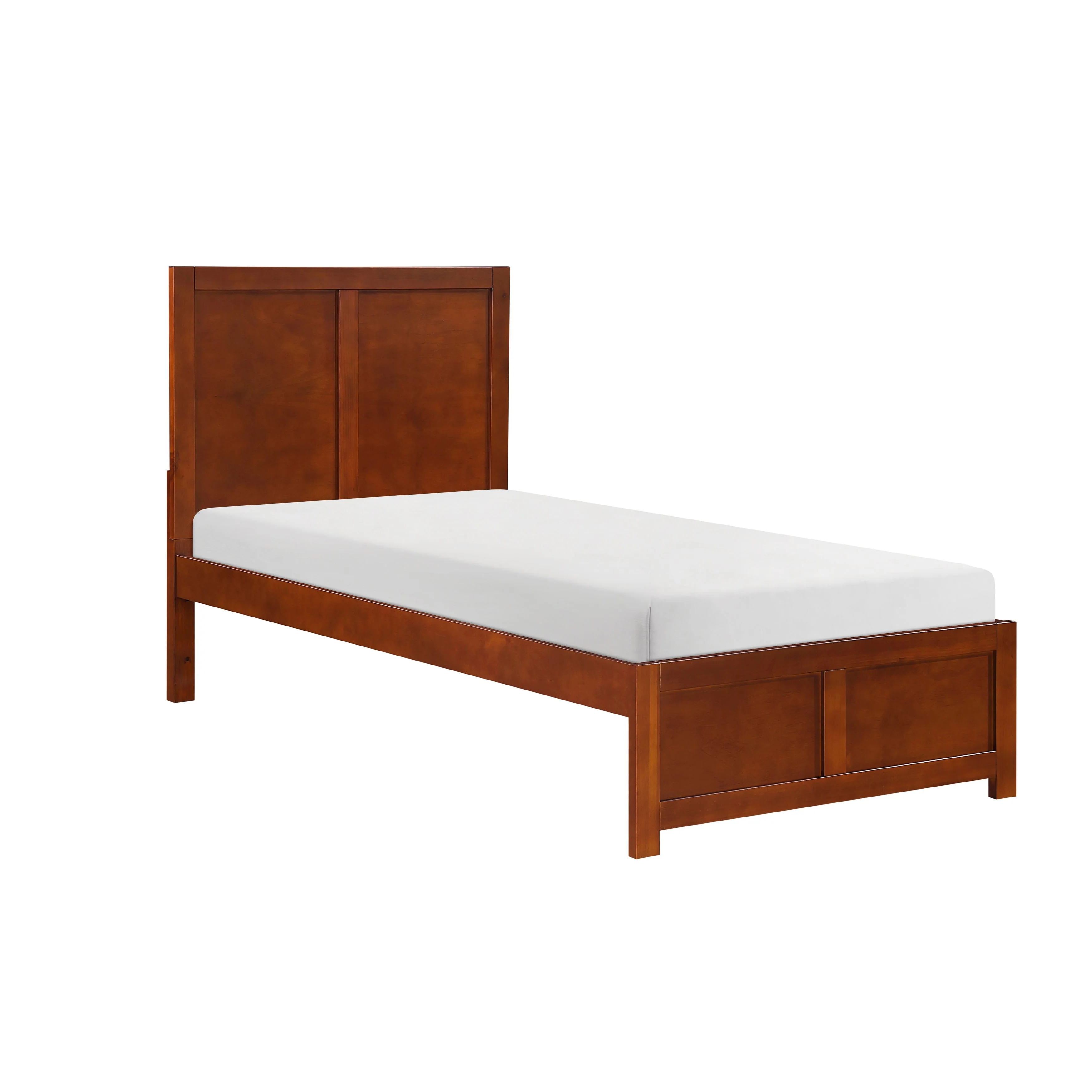 Rowe Dark Cherry Twin Platform Bed - Image 3