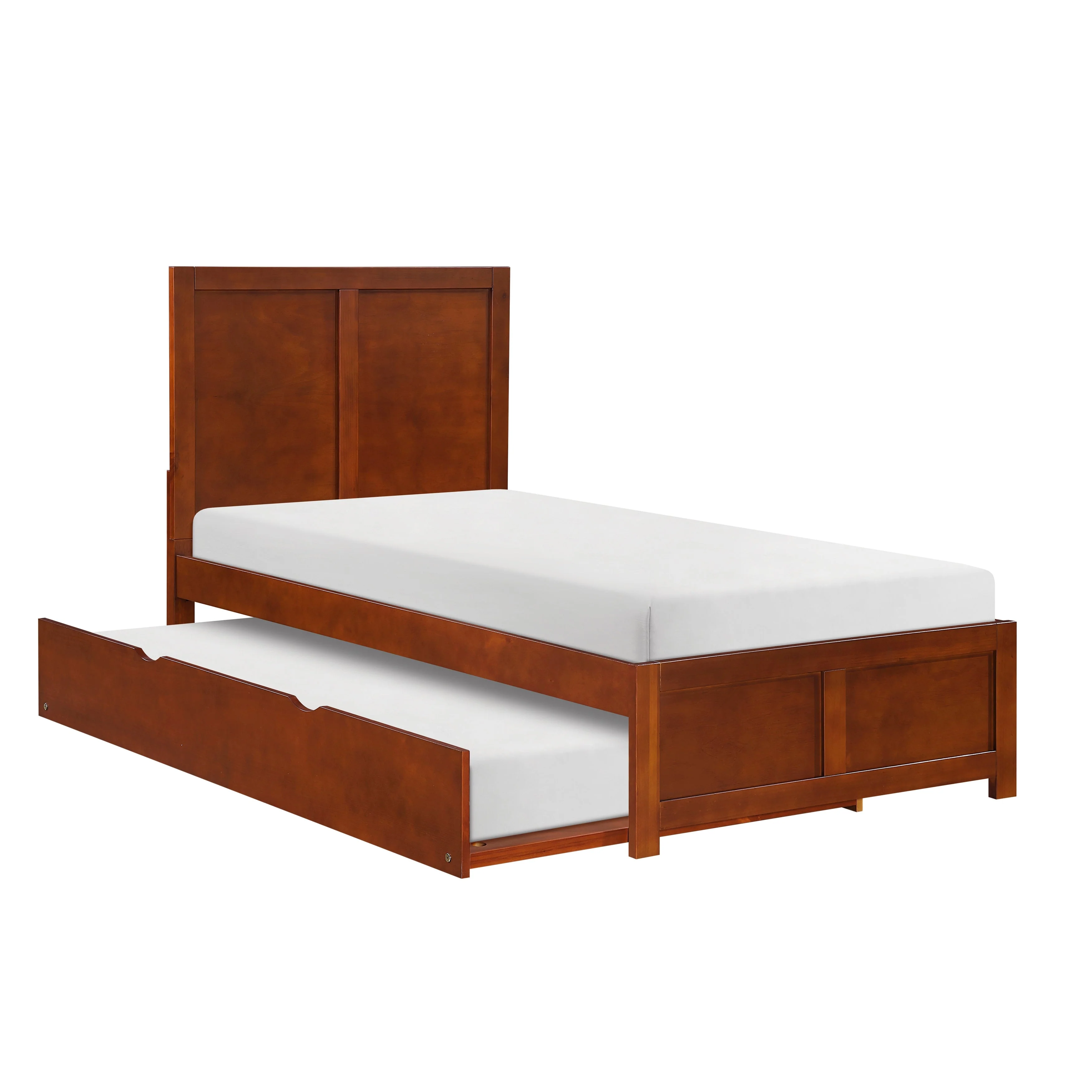 Rowe Dark Cherry Twin Platform Bed - Image 6