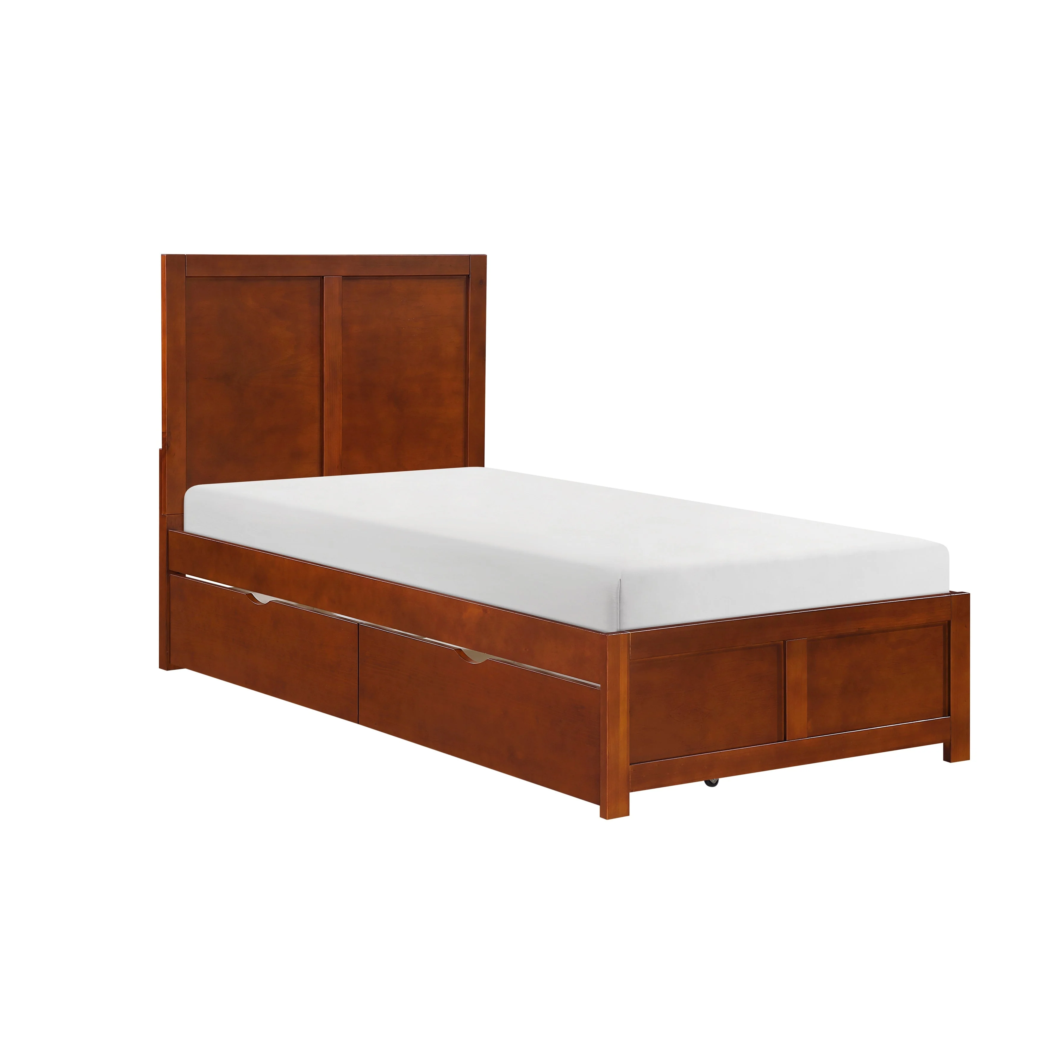 Rowe Dark Cherry Twin Platform Bed - Image 8