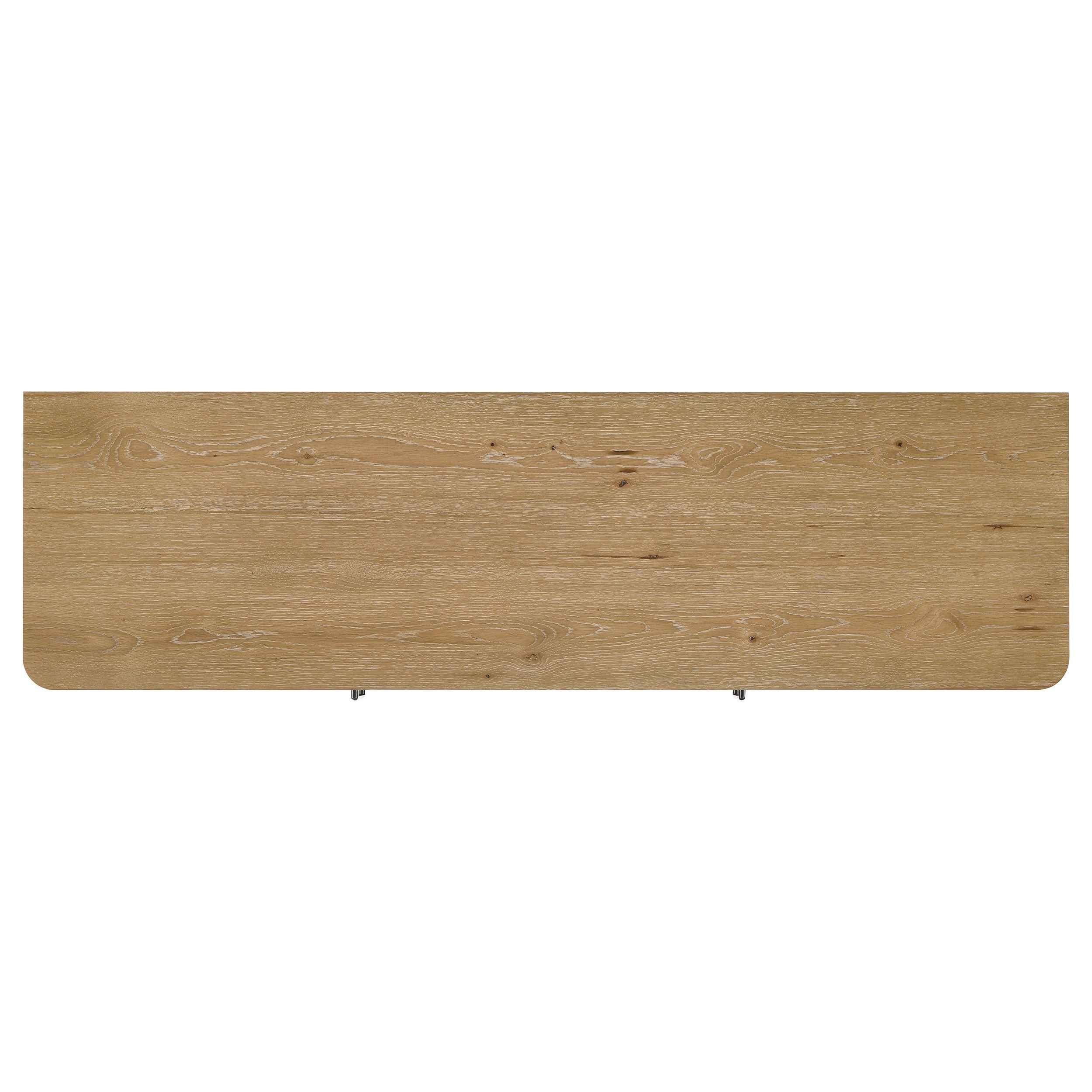 Rowe Light Oak 65-inch 2-door Wood TV Stand Media Console - Image 12