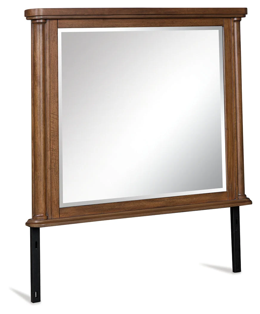 Rowlenstown Brown Bedroom Mirror - Image 3