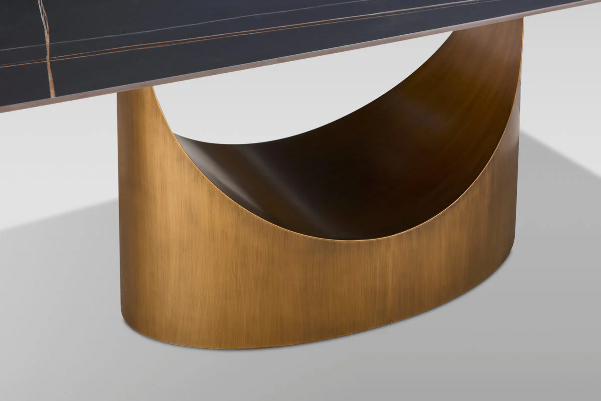 Roxy (Black/Bronze) Dining Room Set - Image 10