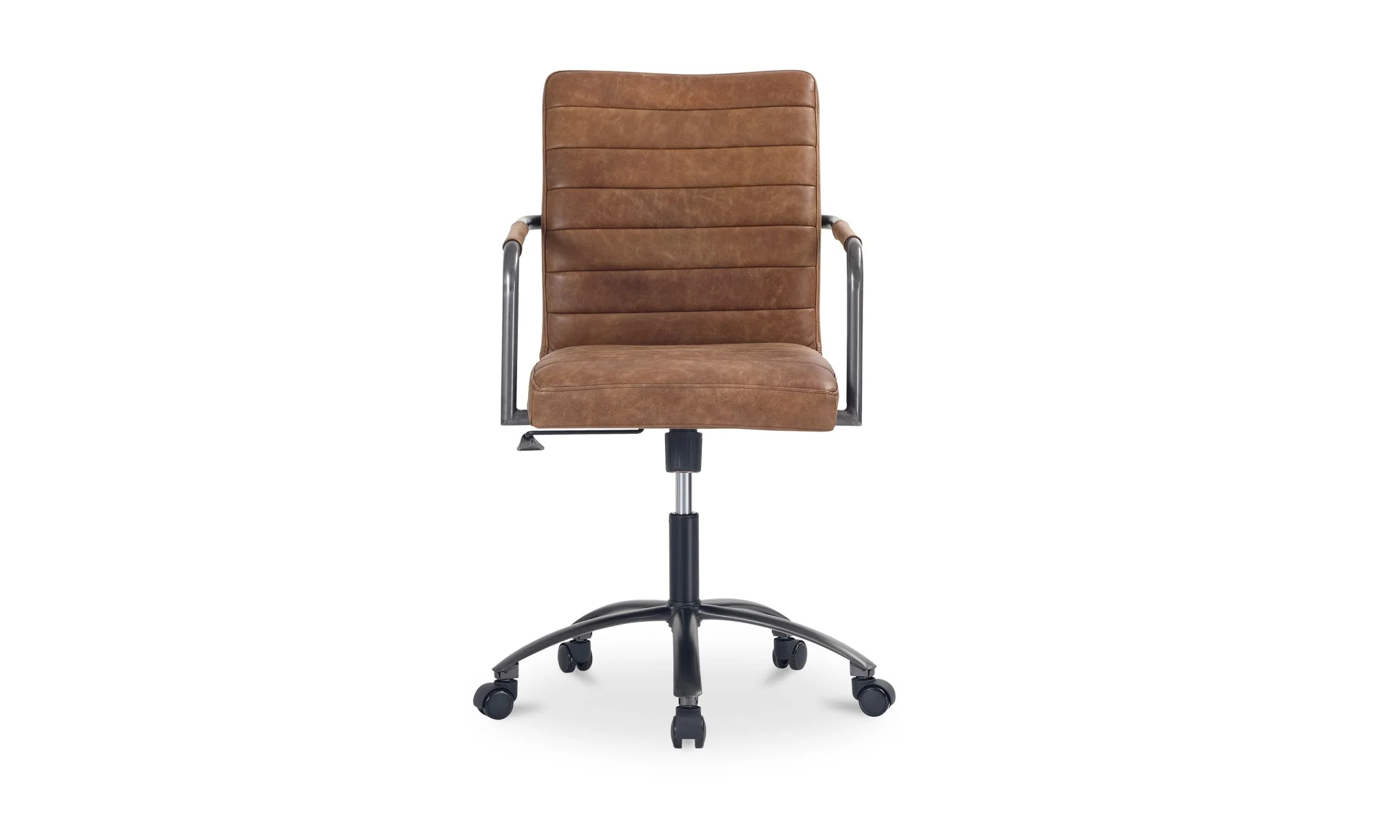 Roy Office Chair Open Road Brown Leather - Image 5