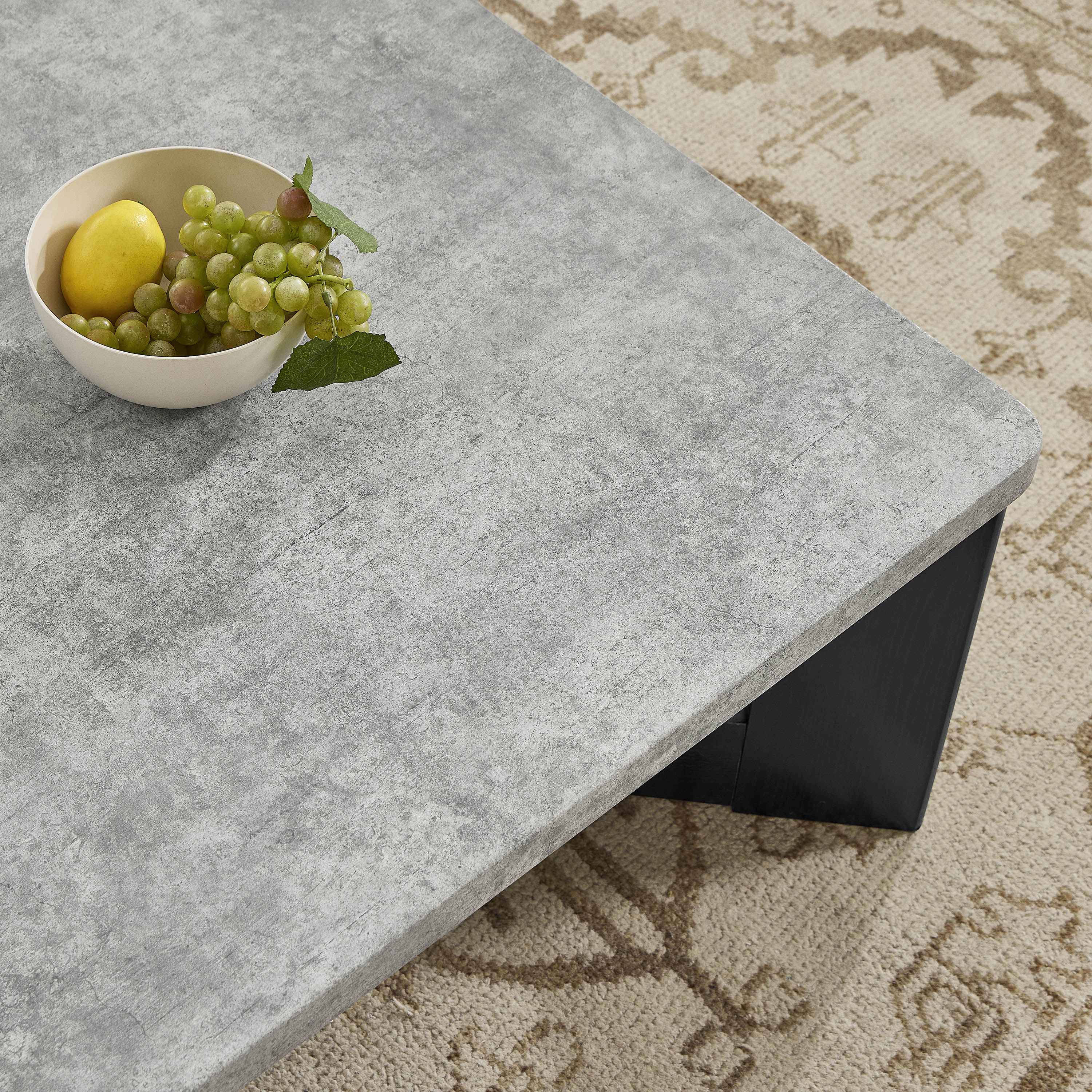 Royce Gray 3-Piece Coffee Table Set - Image 3
