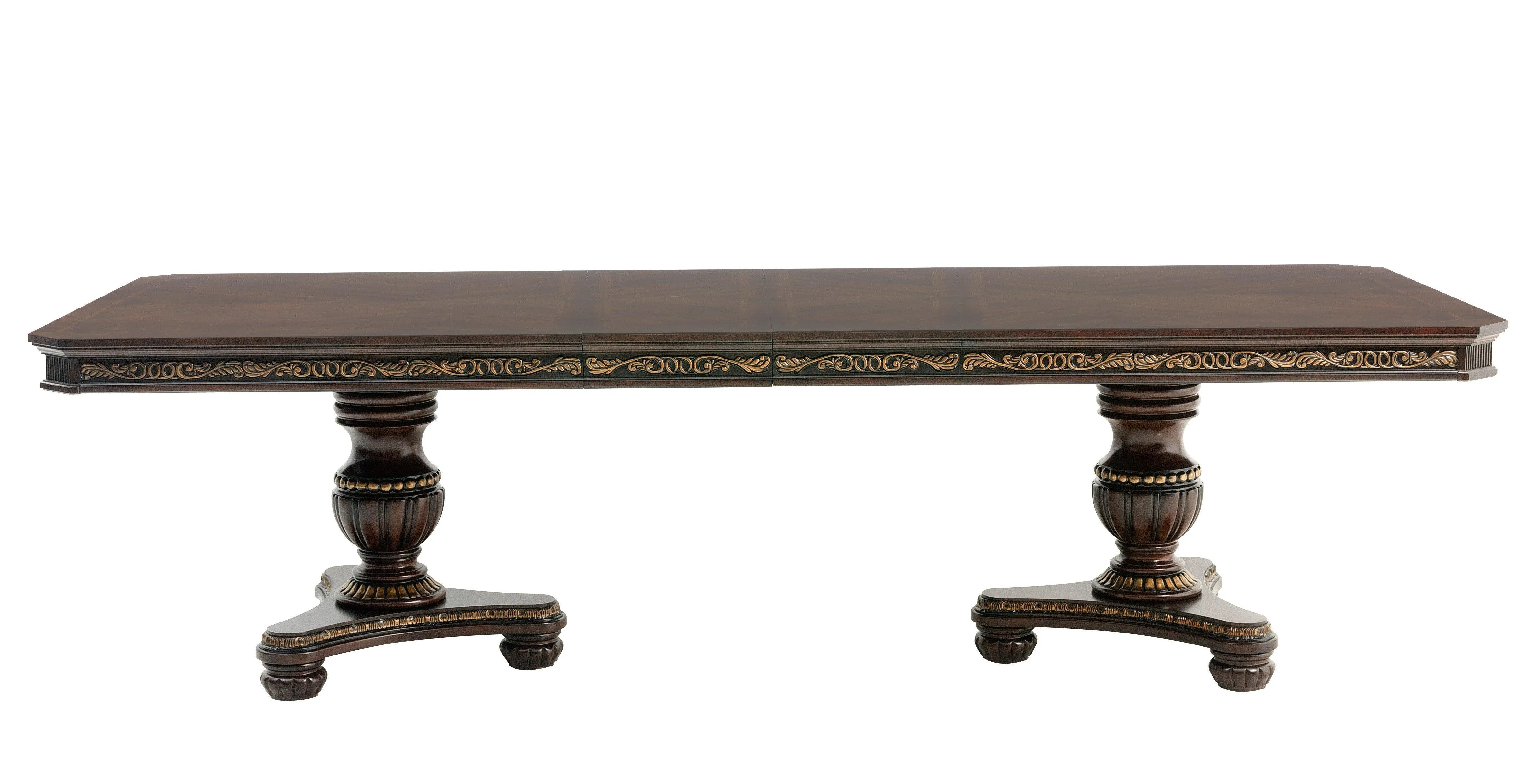 Russian Hill Warm Cherry Extendable Dining Table - Image 3