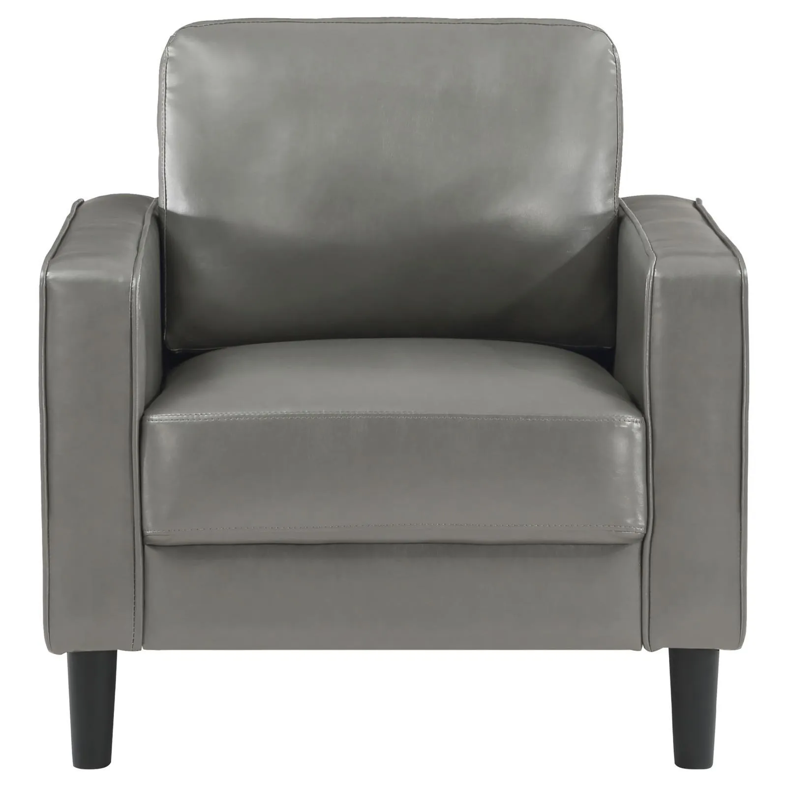Ruth 3-piece Upholstered Track Arm Sofa Set Grey - Image 12