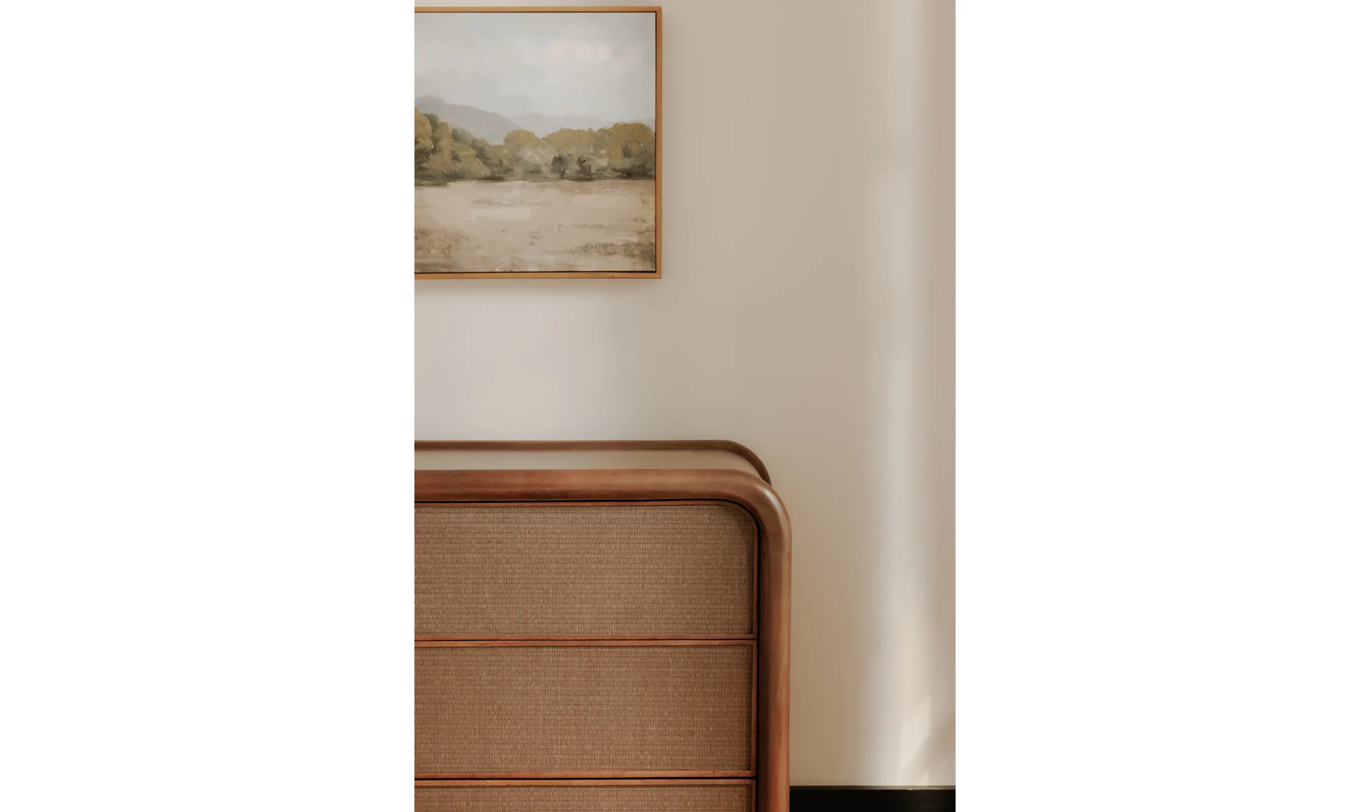 Rye 3 Drawer Nightstand Warm Brown - Image 6