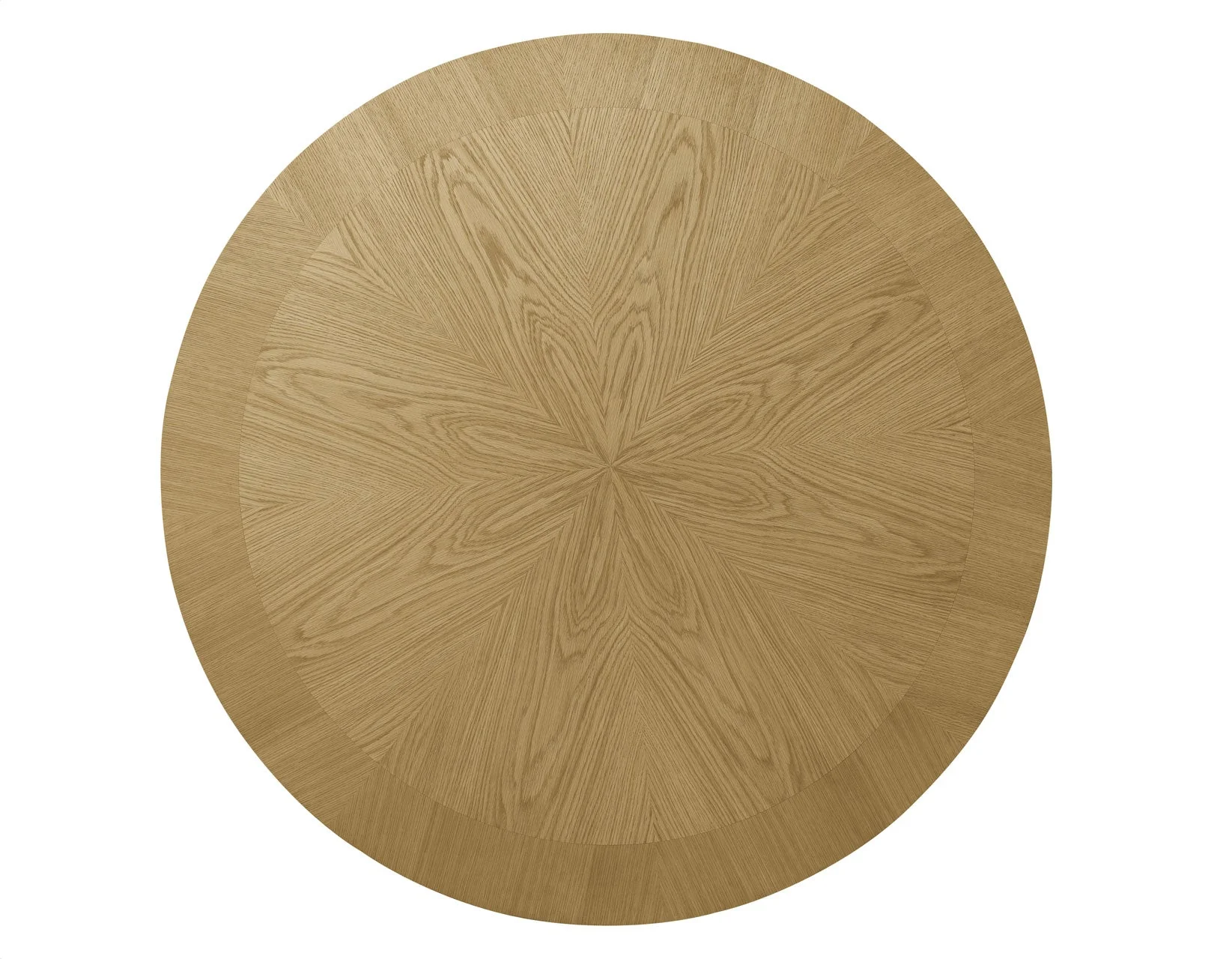 Rylie 48-inch Round Dining Table with Folding Game Top, Natural Finish - Image 7