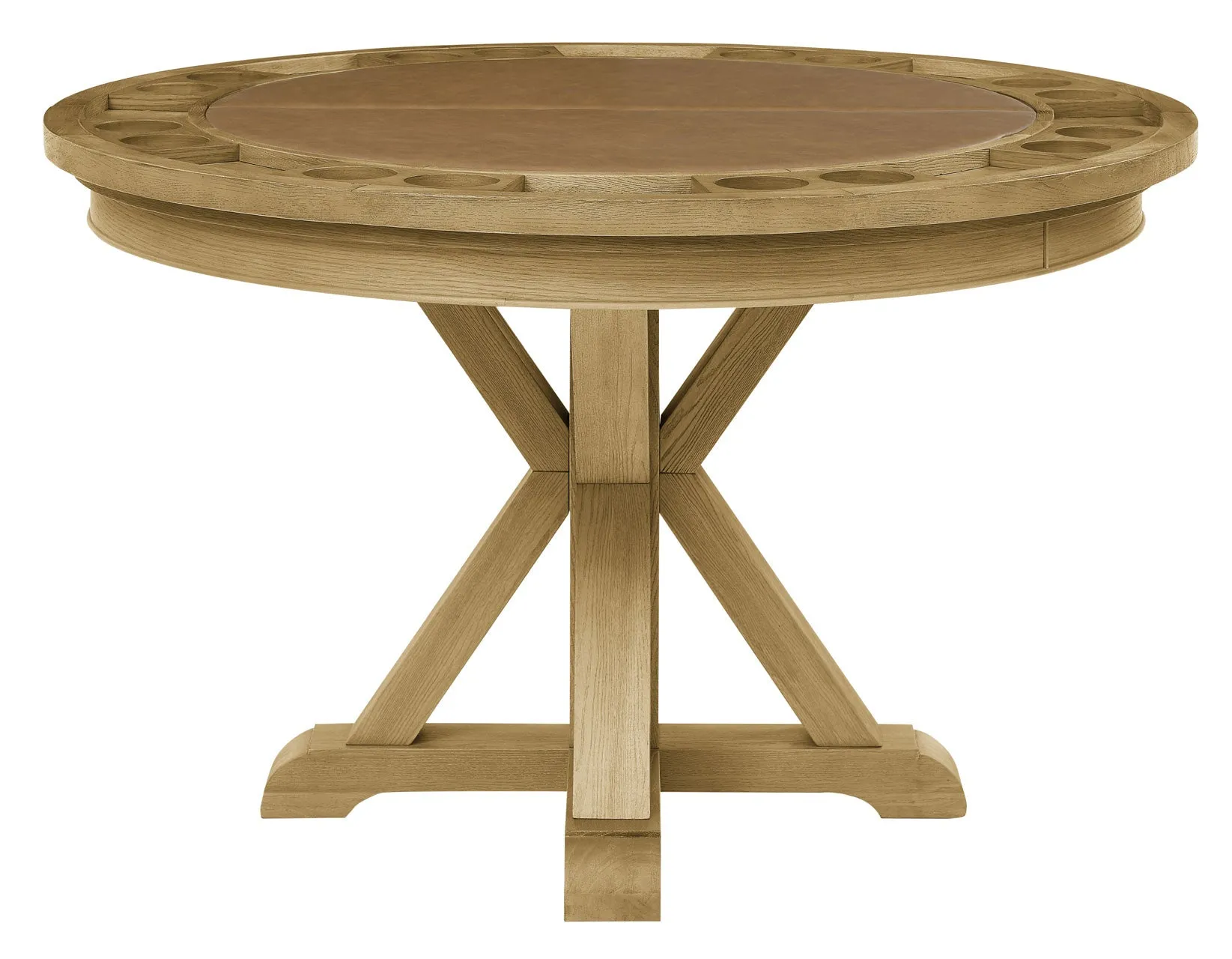 Rylie 6-Piece Game Dining Set, Natural Finish - Image 16