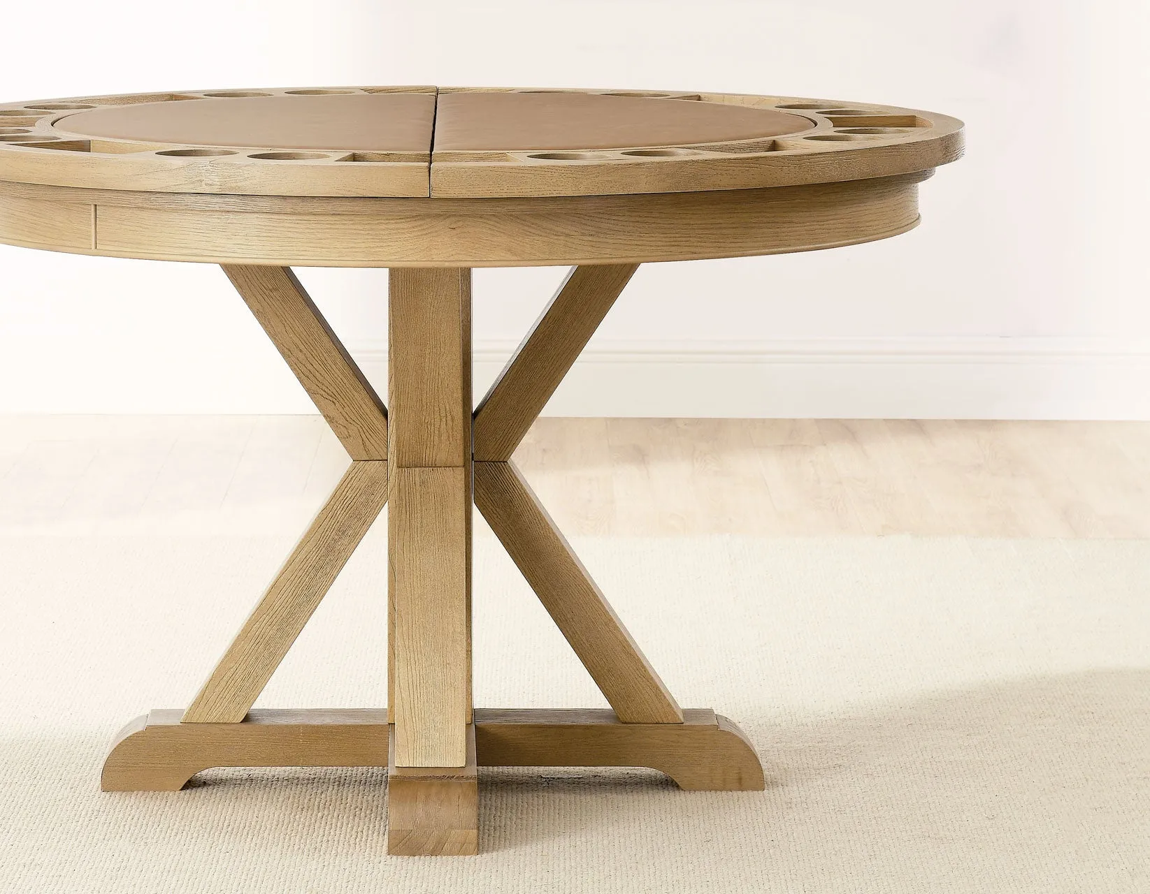Rylie 6-Piece Game Dining Set, Natural Finish - Image 8