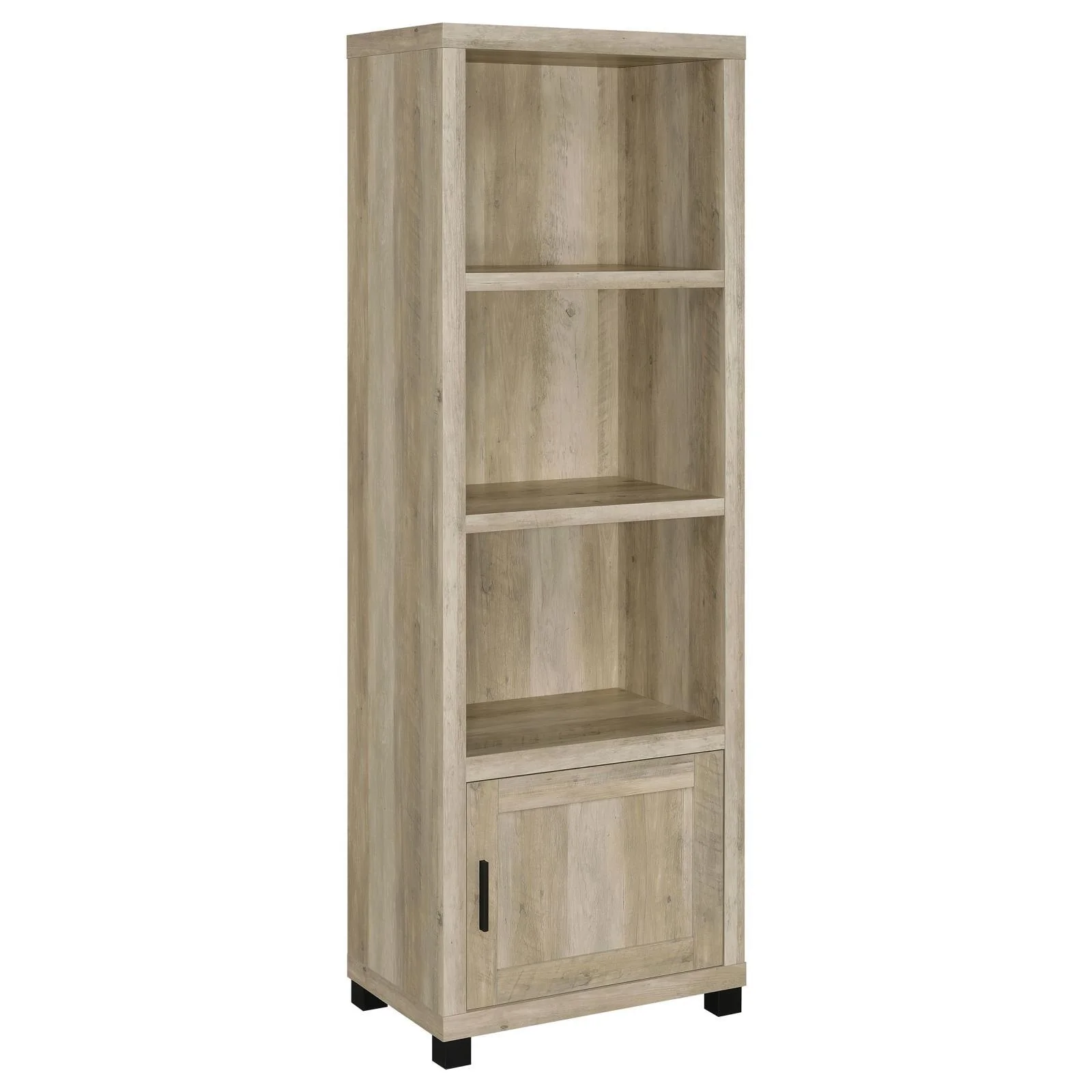Sachin Antique Pine 3-piece Entertainment Center With 79" TV Stand - Image 7