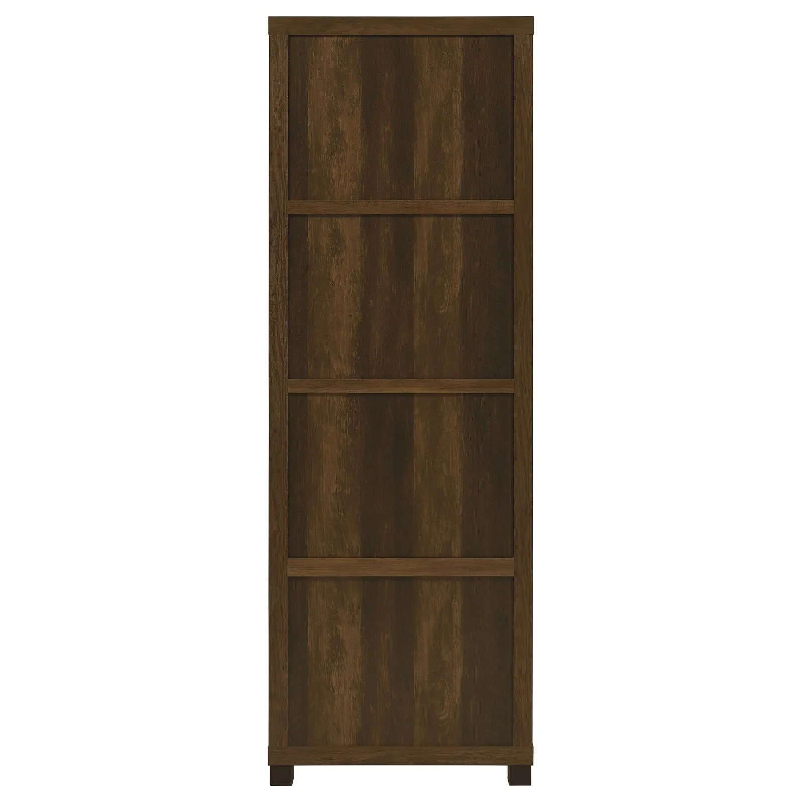 Sachin Dark Pine 3-shelf Media Tower With Storage Cabinet - Image 6