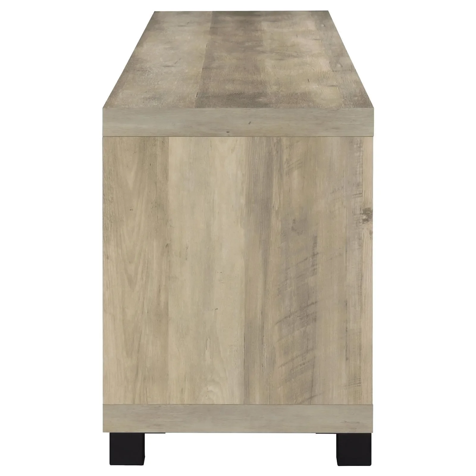Sachin Rectangular TV Console with Glass Doors - Image 6