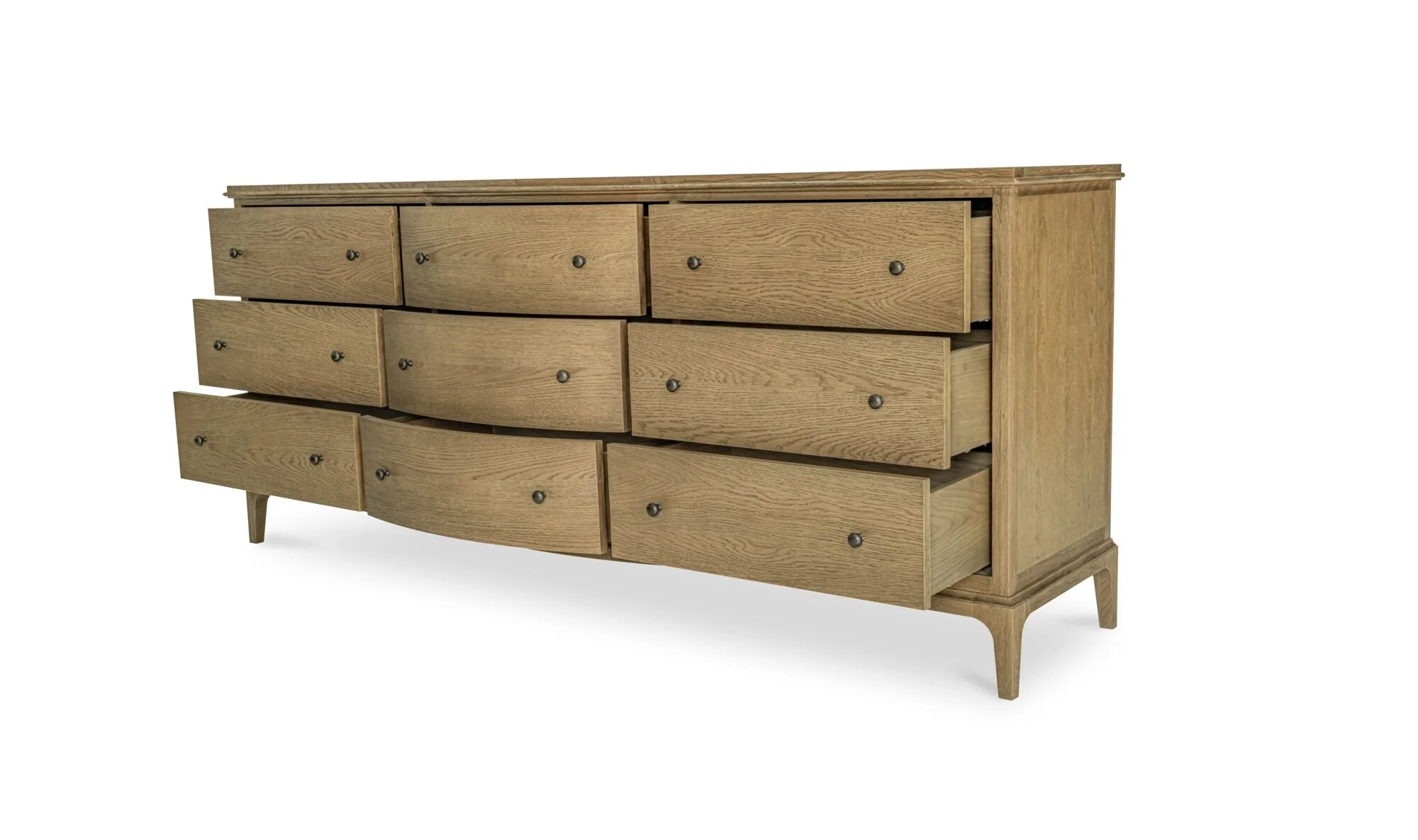 Sadie 9 Drawer Dresser Brown - Image 2