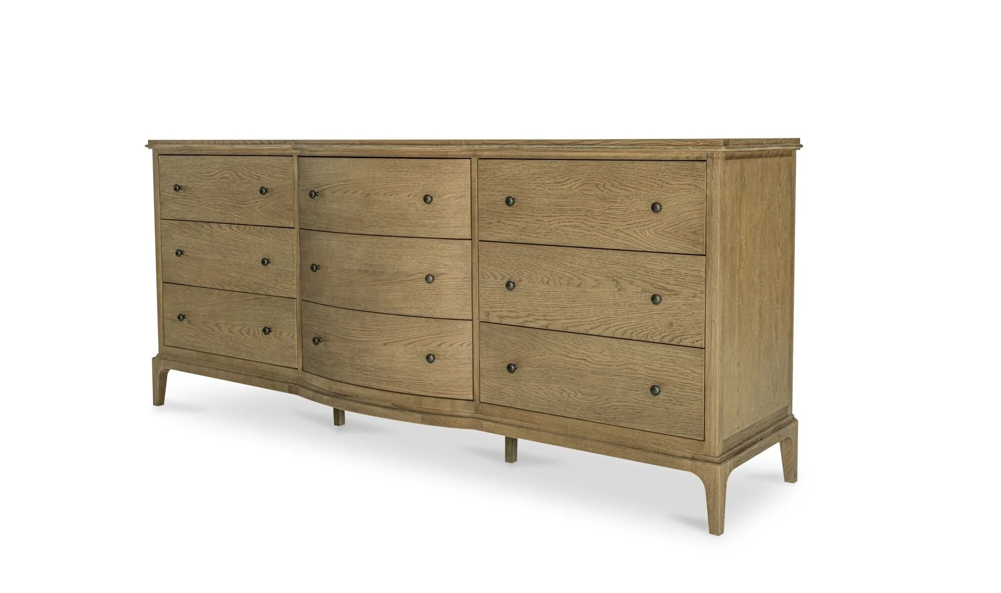 Sadie 9 Drawer Dresser Brown - Image 3