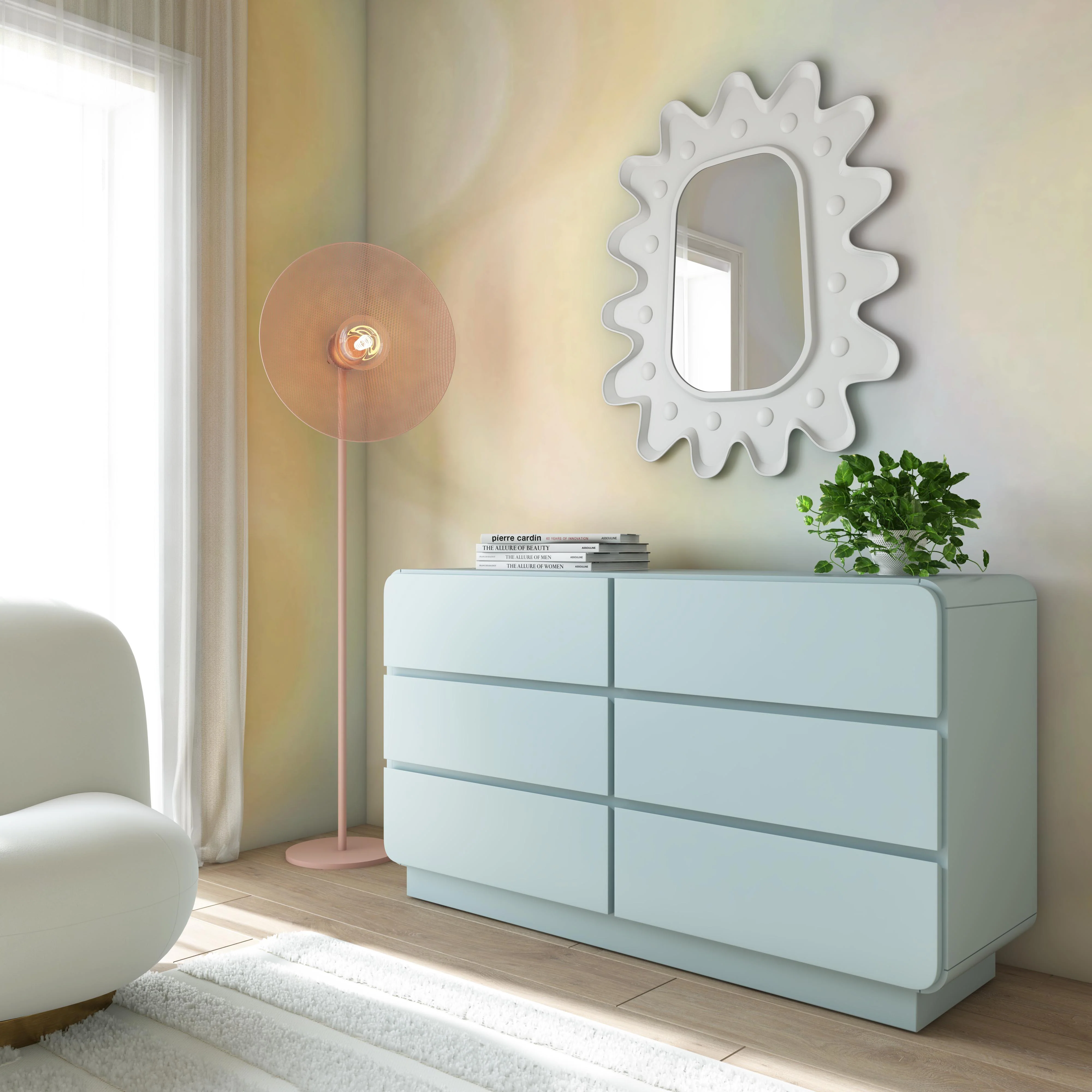 Sagura 6-Drawer Dresser - Image 10