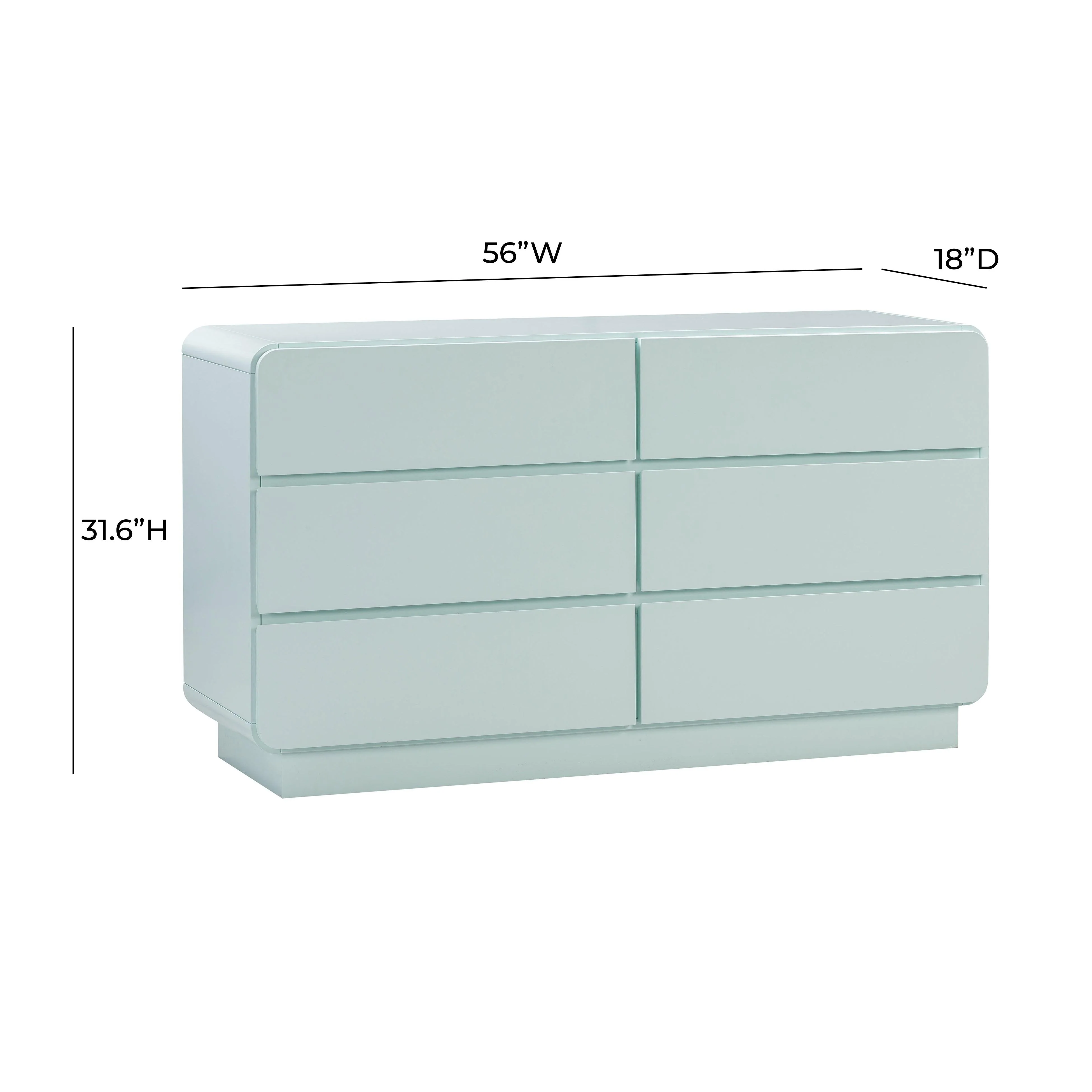 Sagura 6-Drawer Dresser - Image 17
