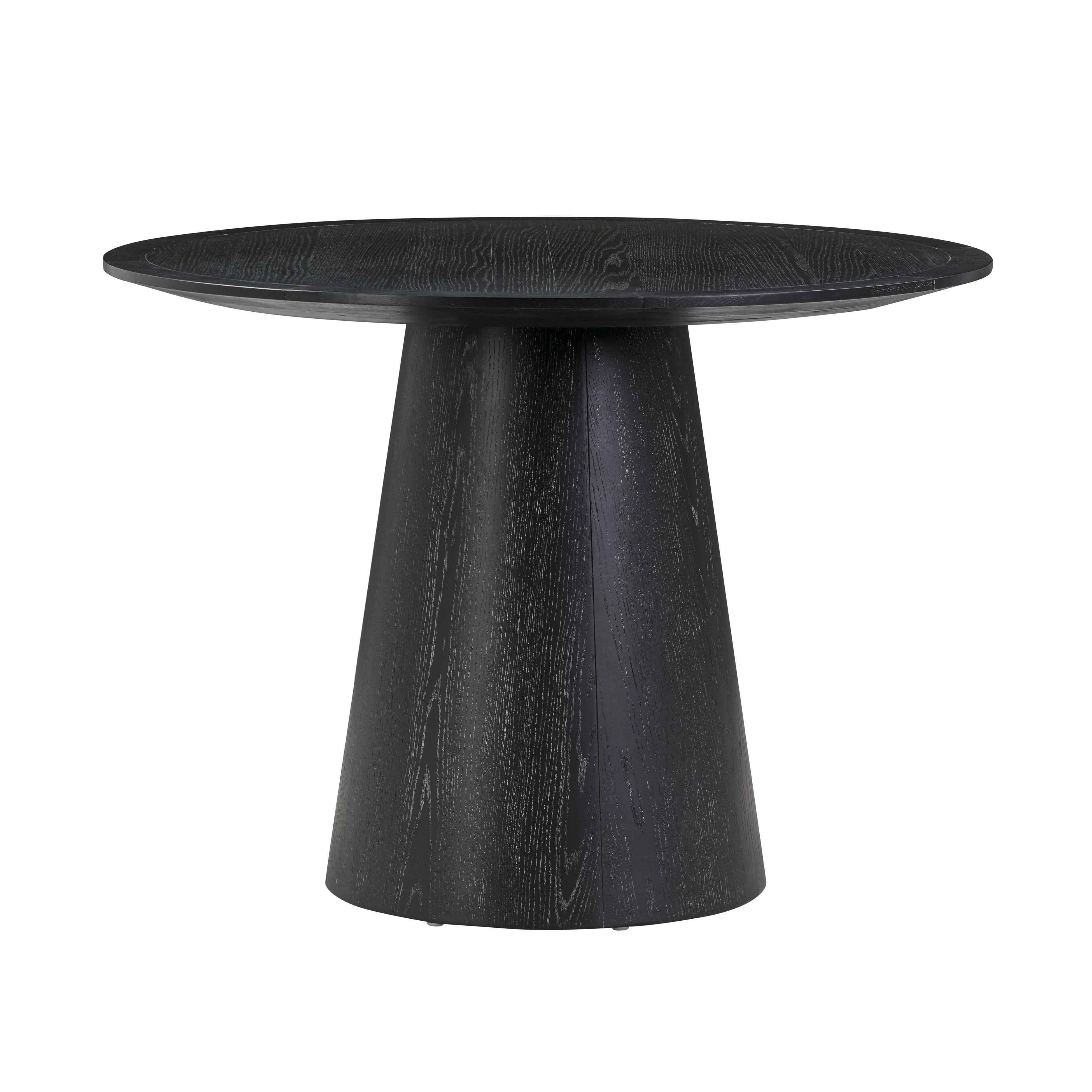 Sahara Round Oak Dining Table (41"-60") - Image 10