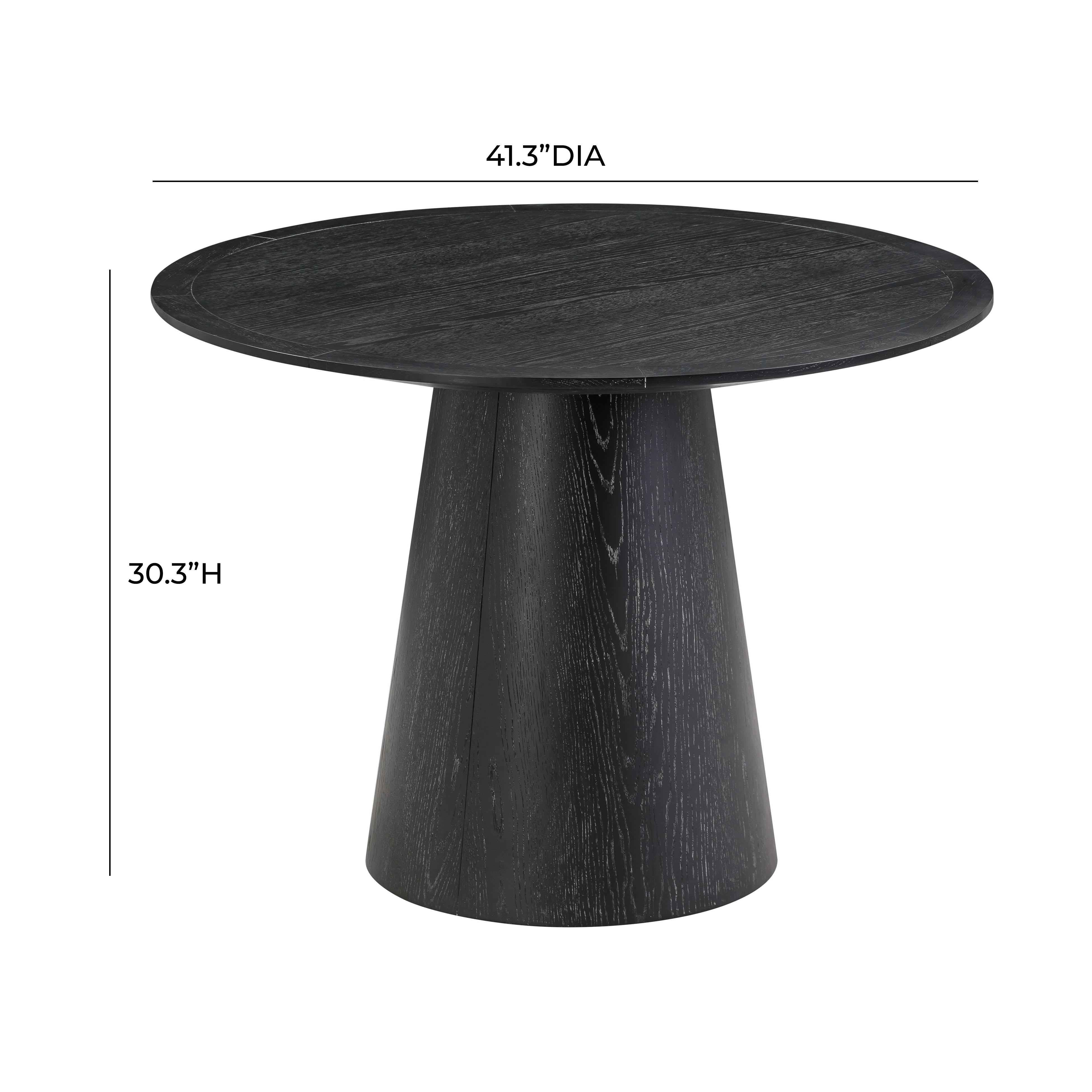 Sahara Round Oak Dining Table (41"-60") - Image 13