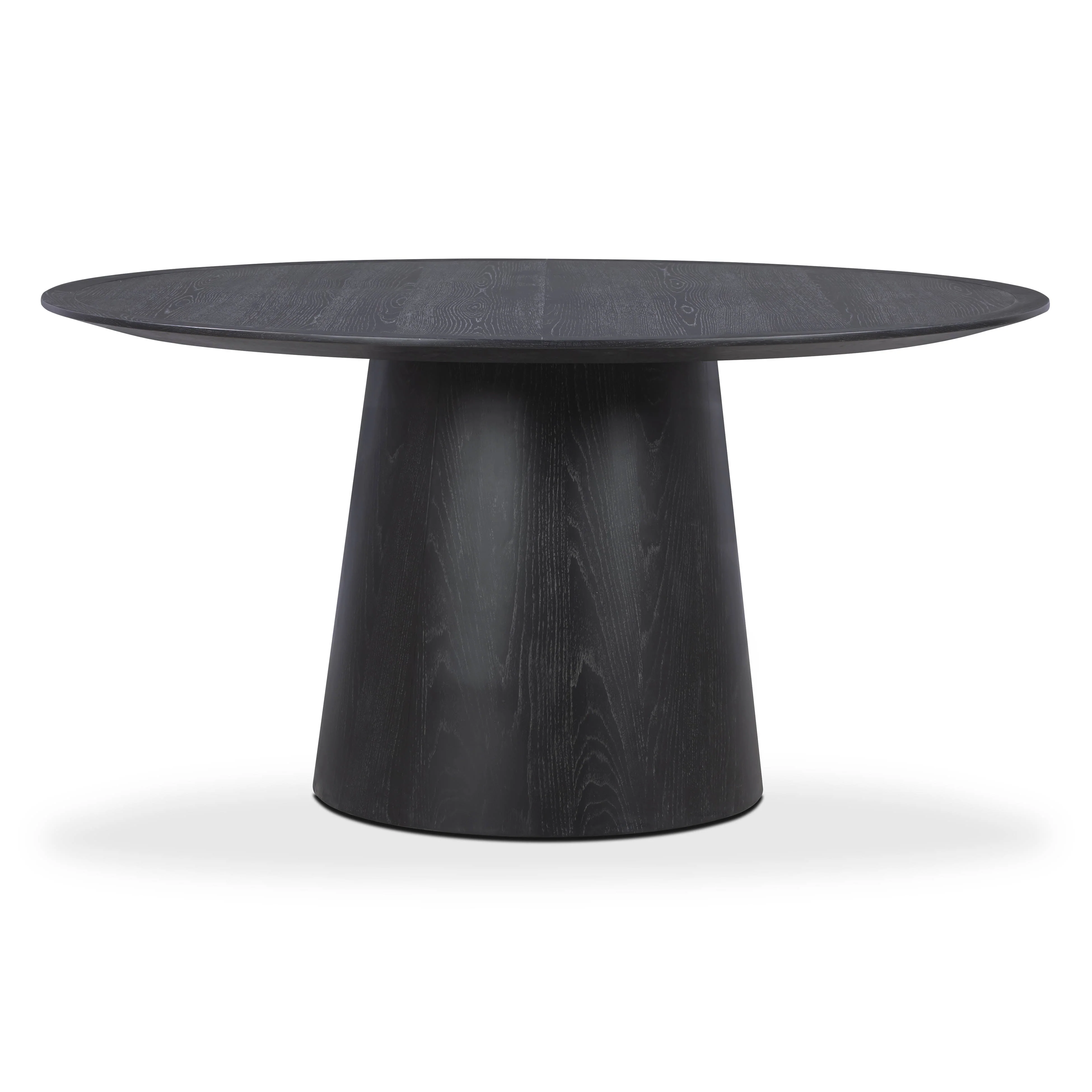 Sahara Round Oak Dining Table (41"-60") - Image 16