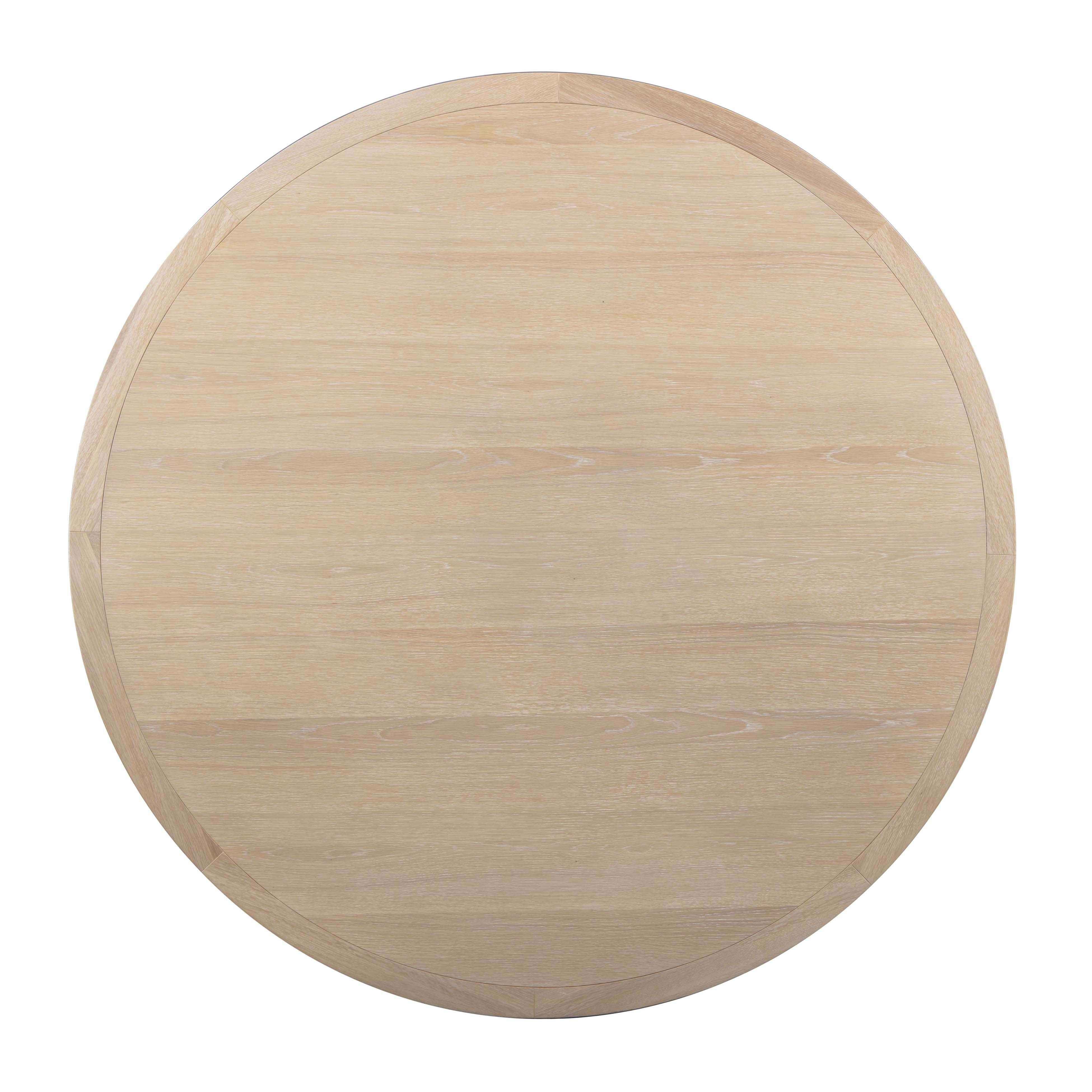 Sahara Round Oak Dining Table (41"-60") - Image 26