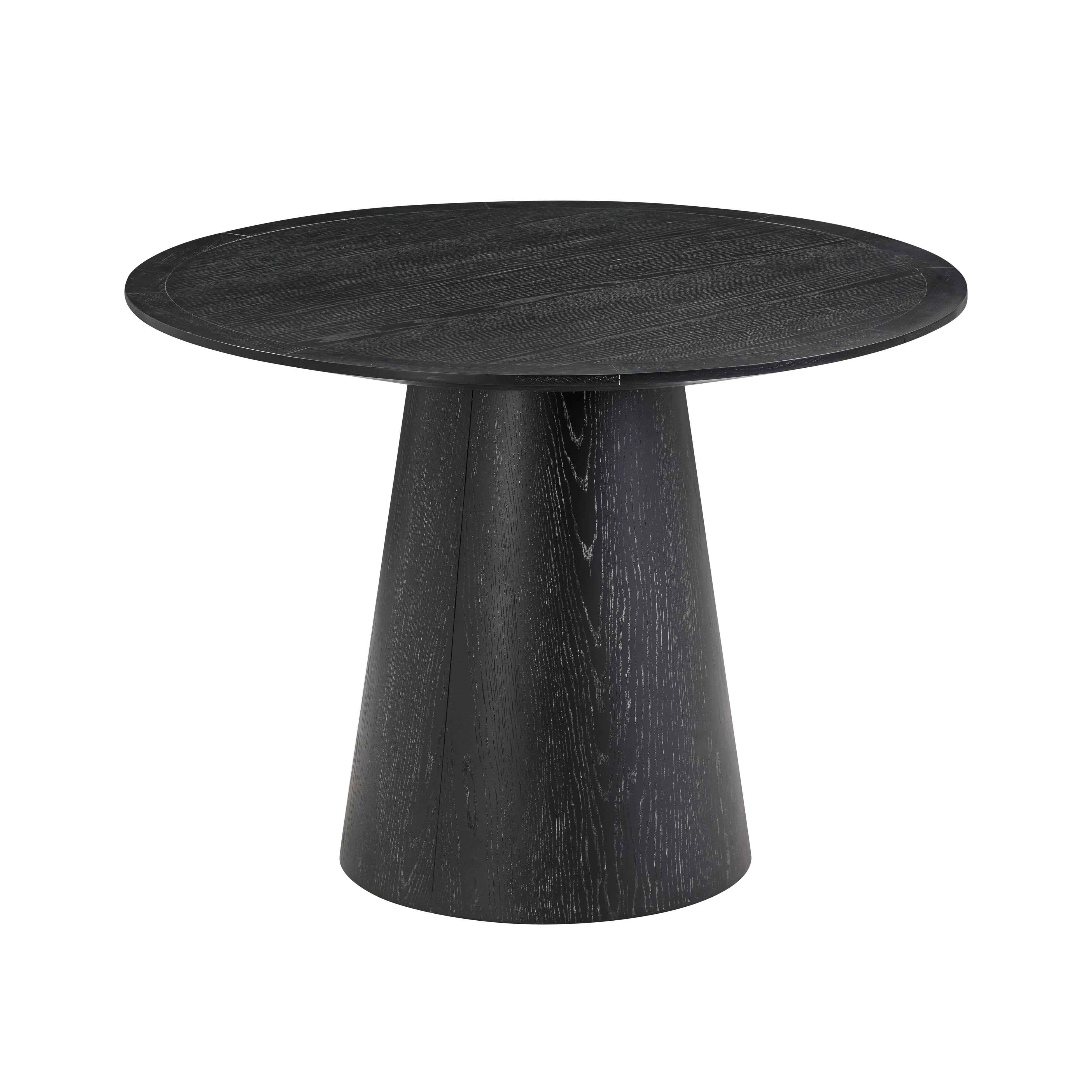 Sahara Round Oak Dining Table (41"-60") - Image 8