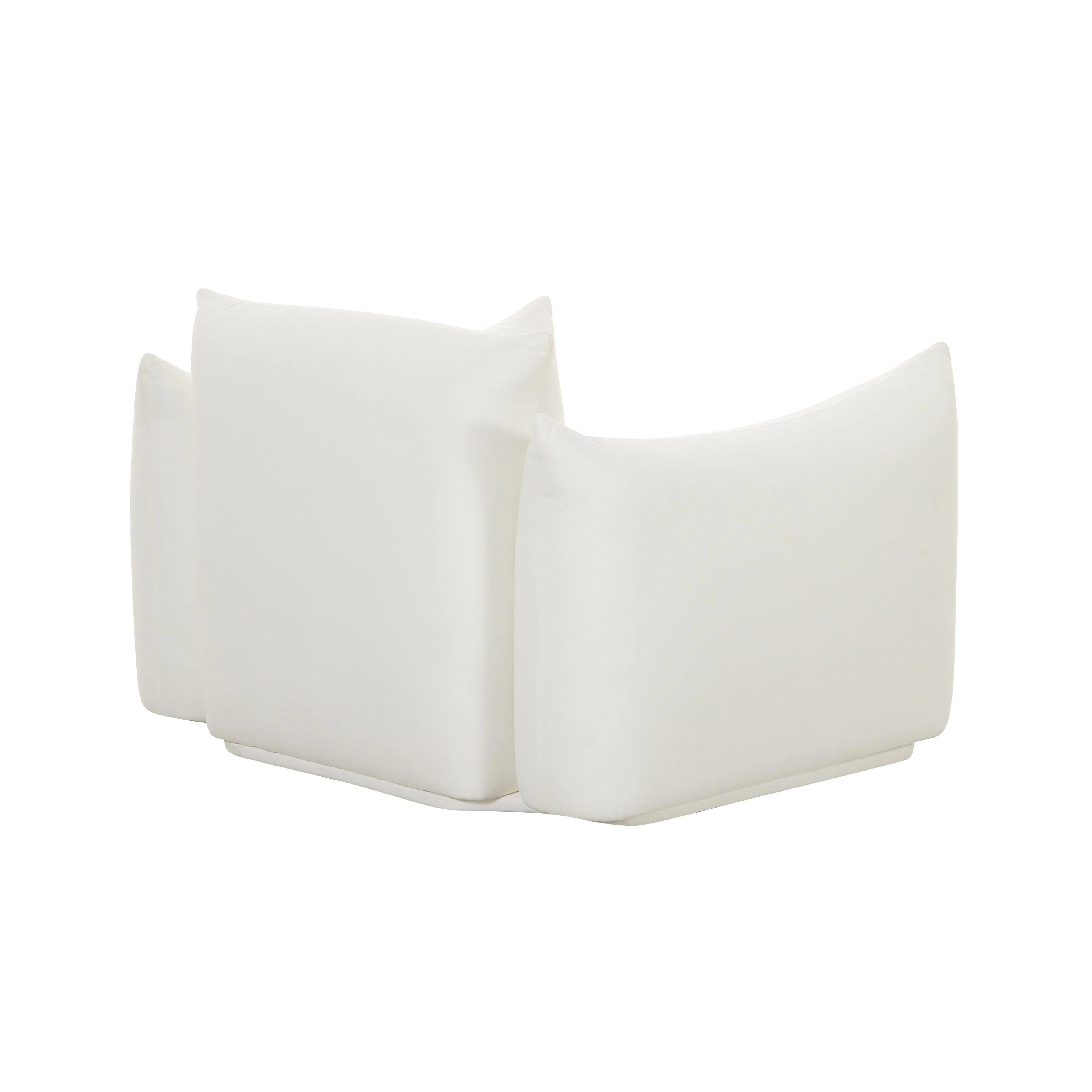 Saint Tropez Pearl Performance Fabric Stuffed Armchair - Image 4