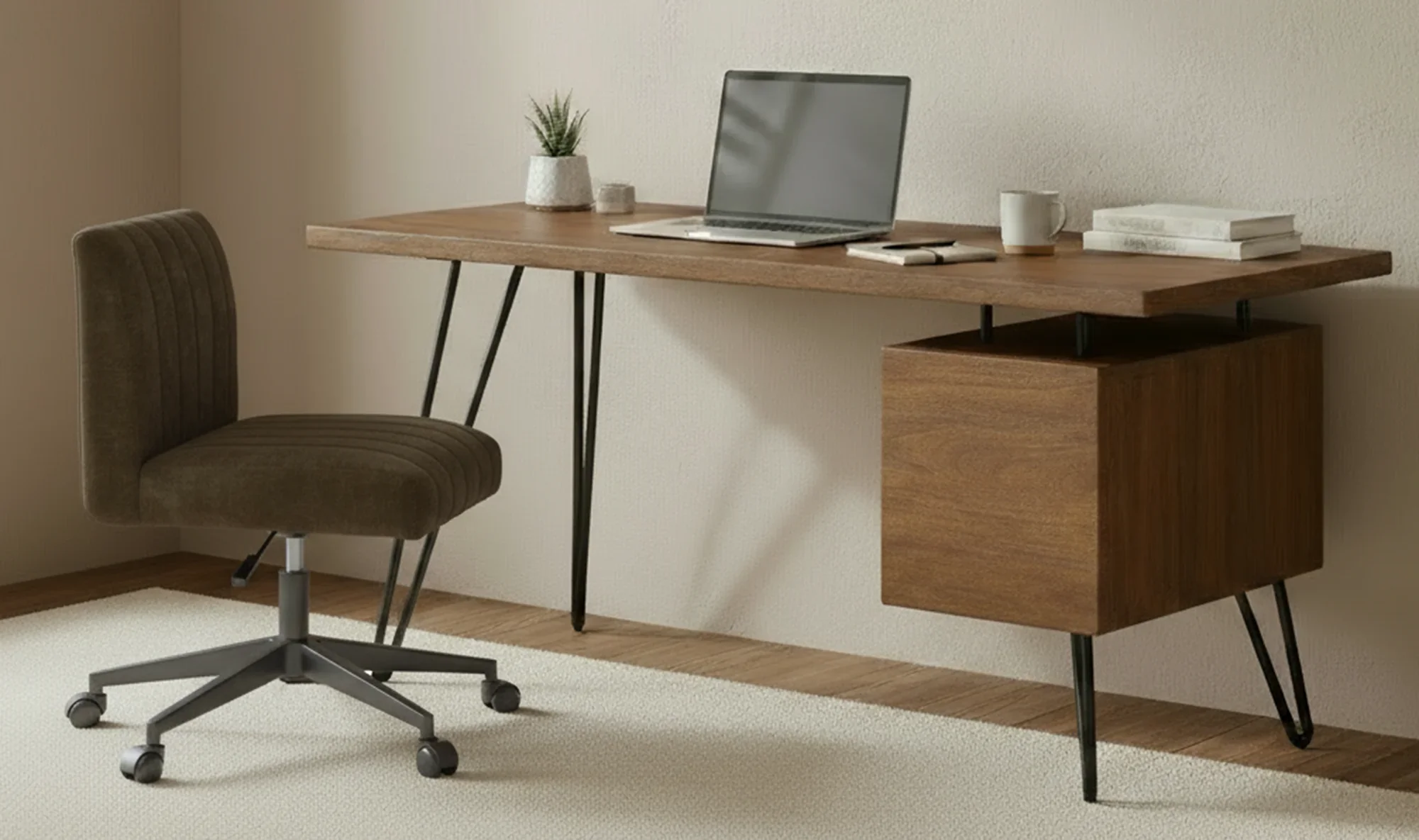 Sally Office Chair Ceder Green - Image 2