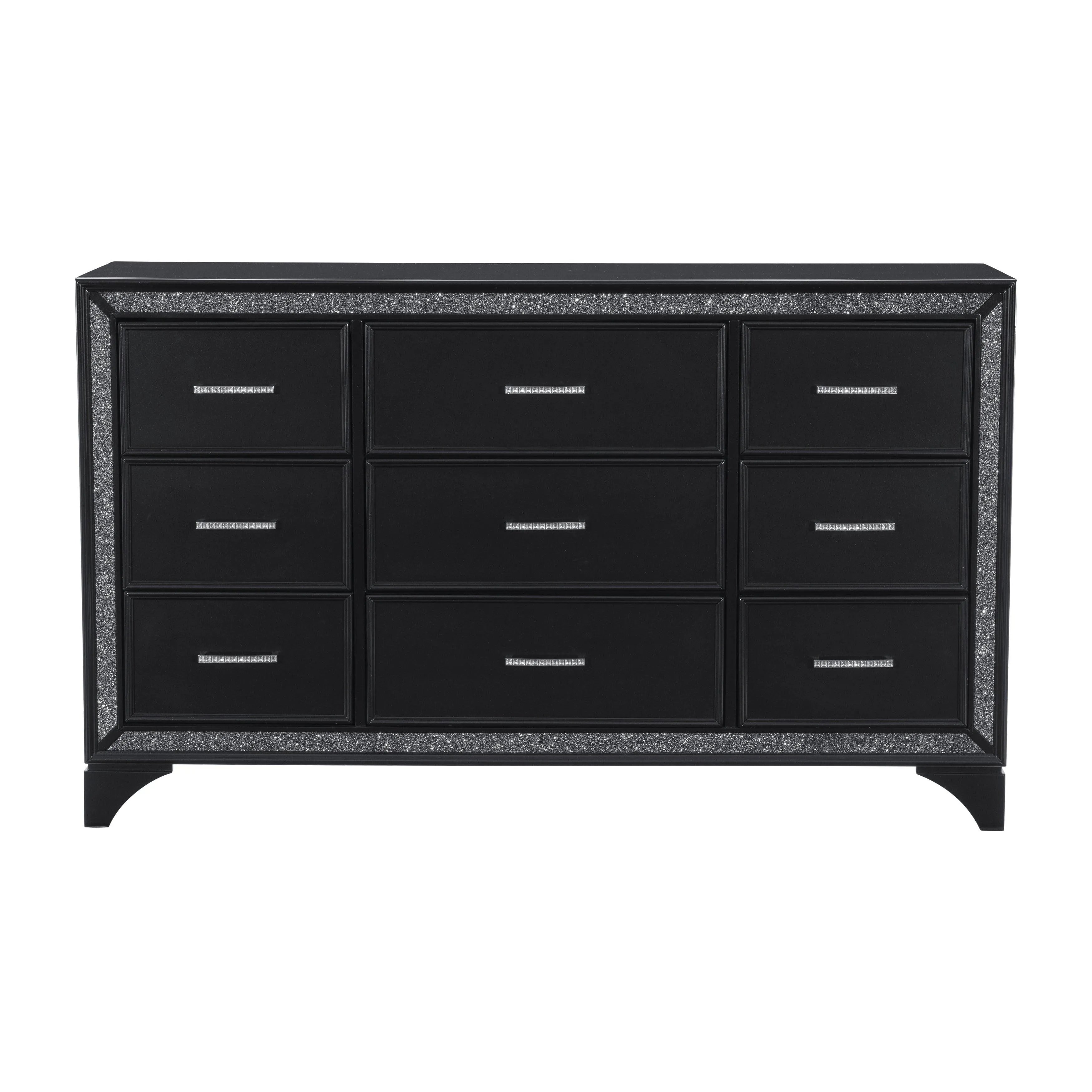 Salon Black Dresser