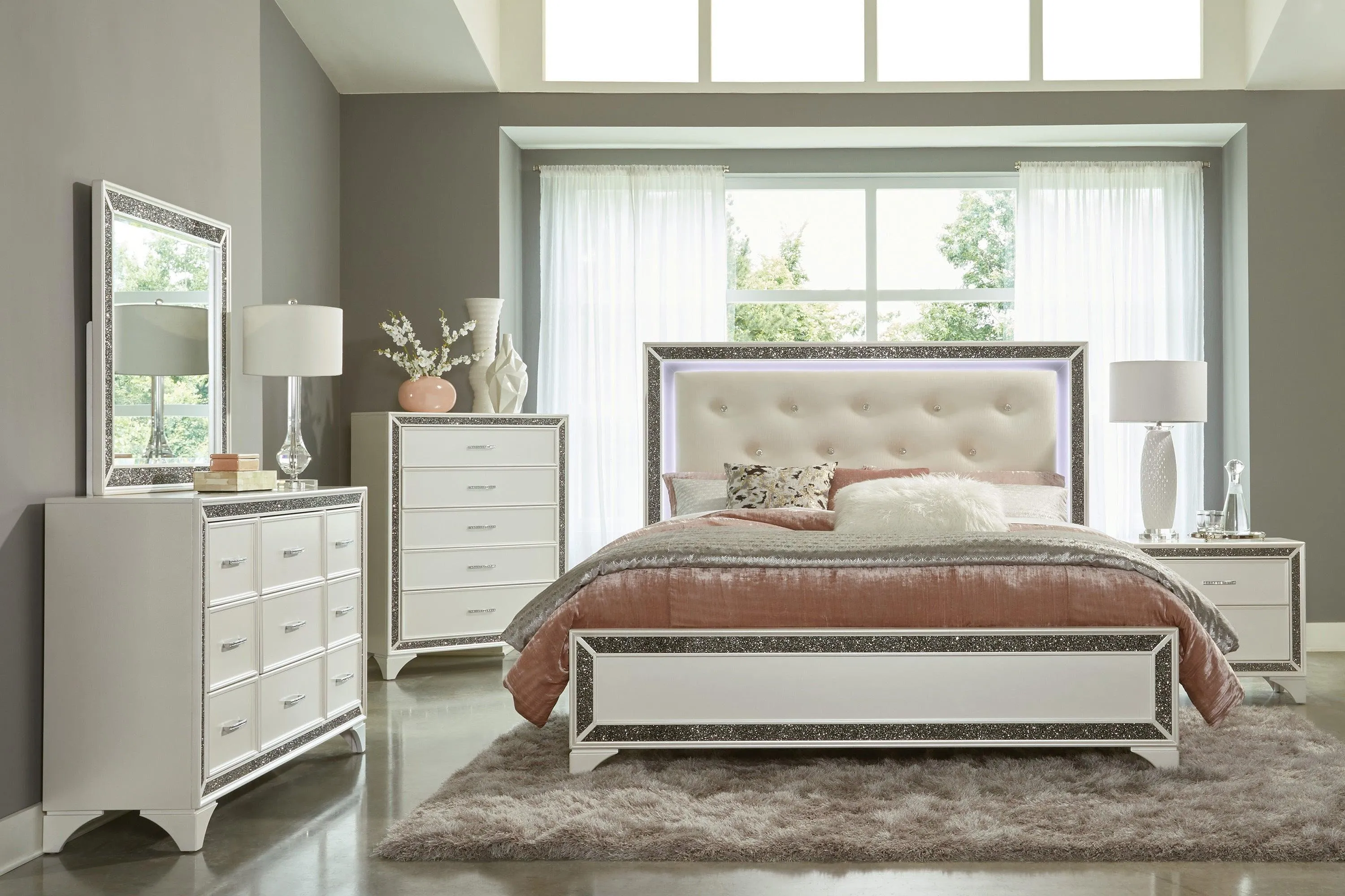 Salon White Mirror (Mirror Only) - Image 2