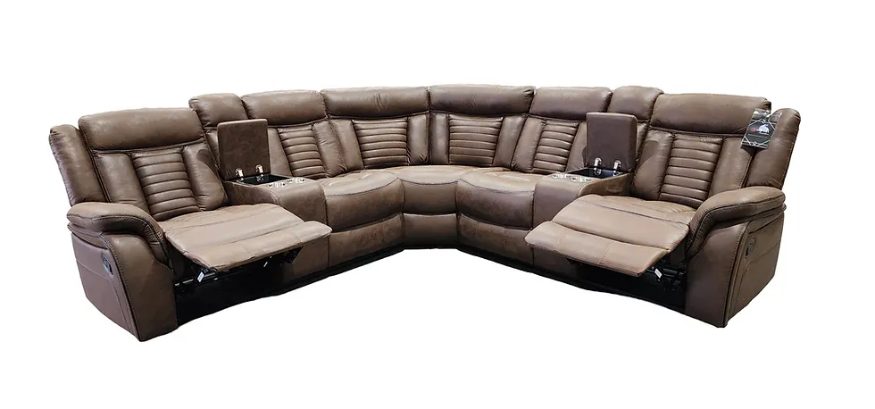 Samuel Brown 3-Piece Reclining Sectional - Image 2