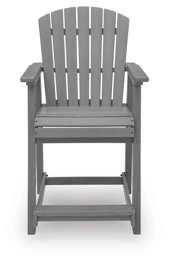 Sanctuary Beach Dark Gray Outdoor Counter Height Dining Set - Image 21