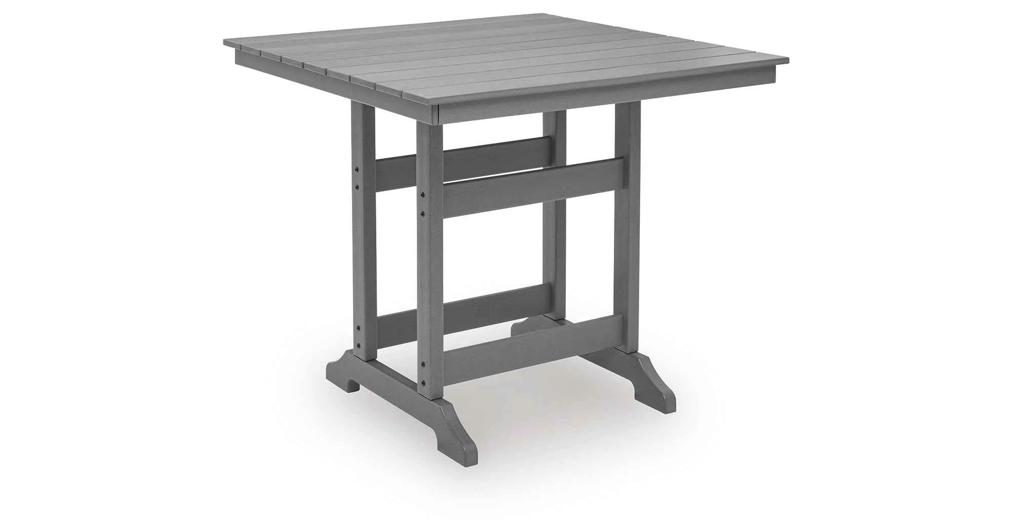 Sanctuary Beach Dark Gray Outdoor Counter Height Dining Table - Image 6