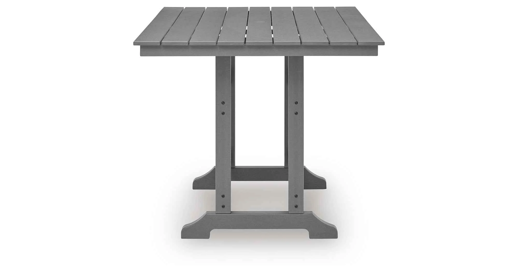 Sanctuary Beach Dark Gray Outdoor Counter Height Dining Table - Image 8