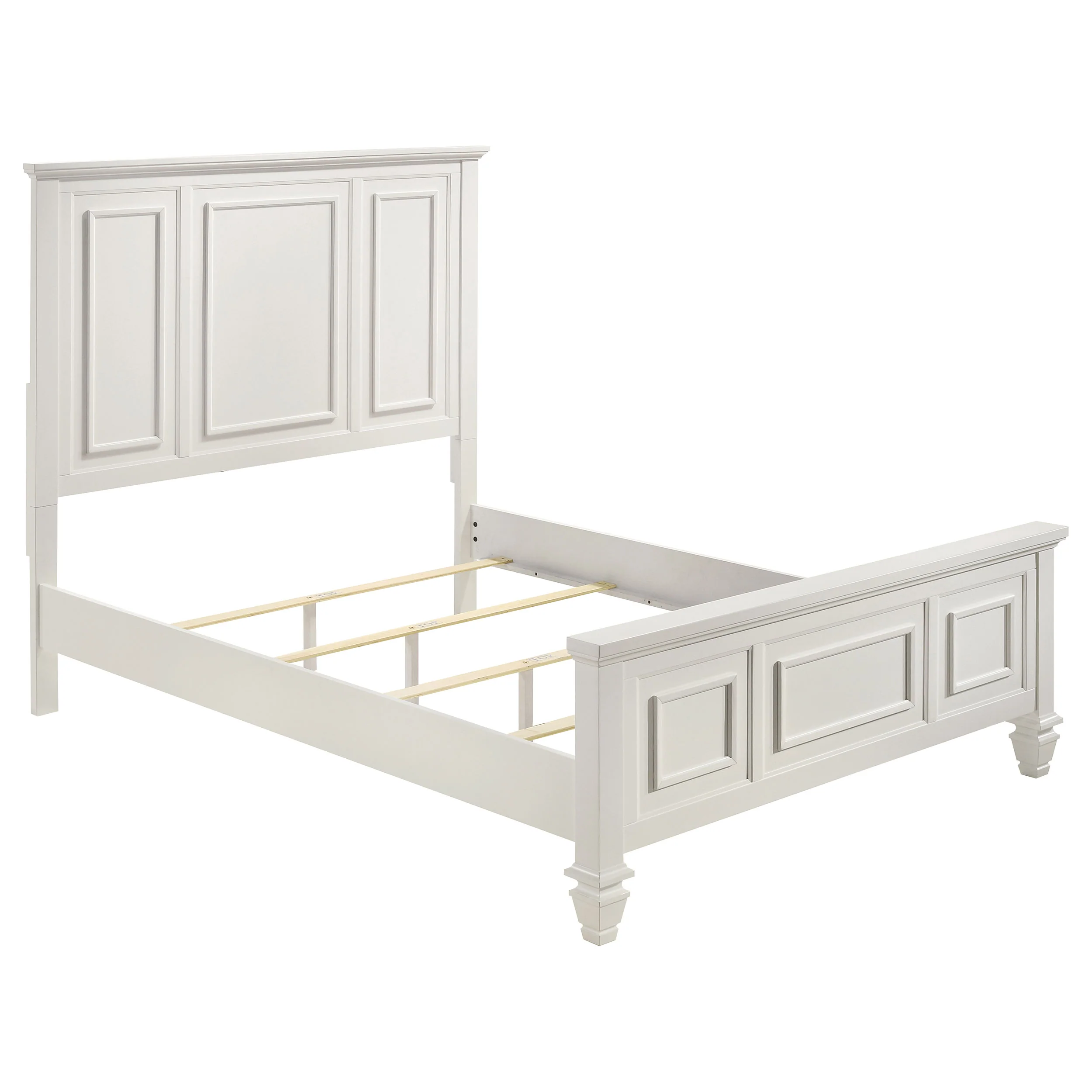 Sandy Beach 4-Piece Queen Bedroom Set with High Headboard - Image 3