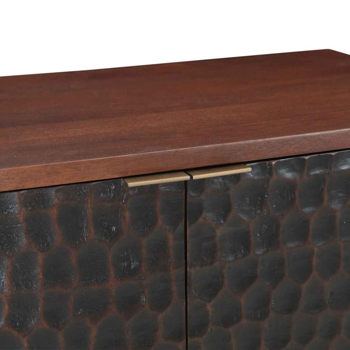 Santa Cruz 39" Bar Cabinet in Two Tone - Image 7