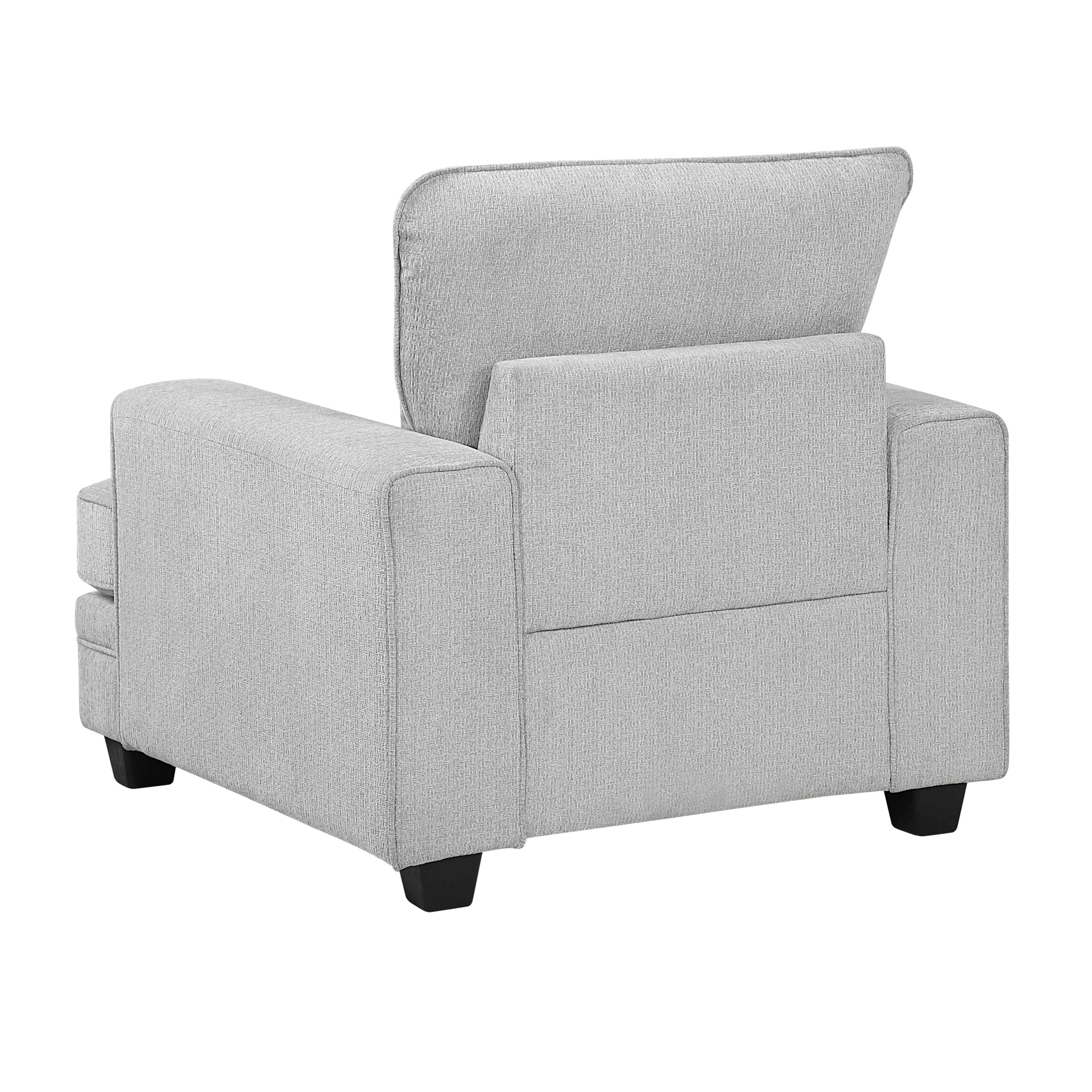Sarah Stone Gray Living Room Set - Image 13