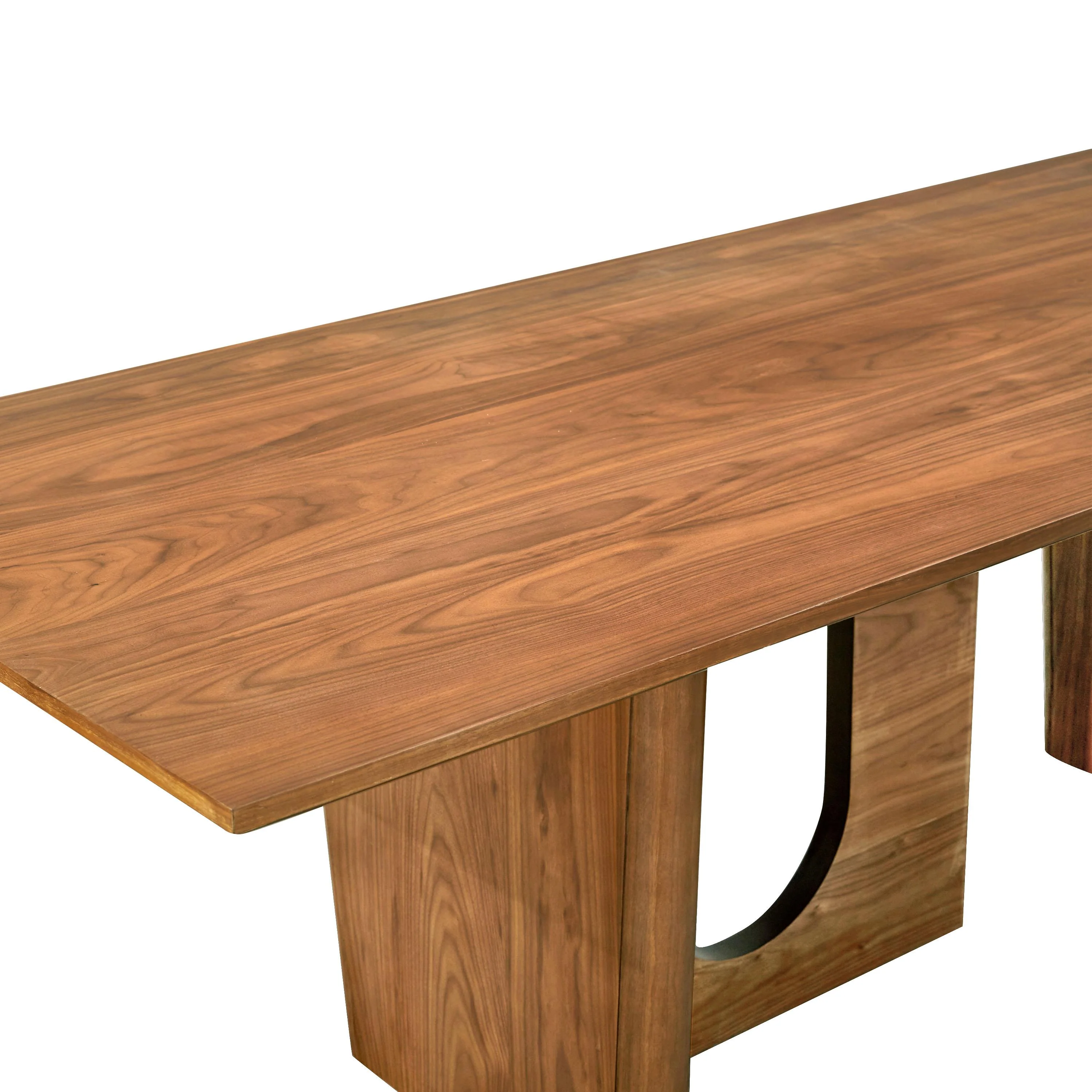 Satra Walnut Rectangular 92" Dining Table - Image 5