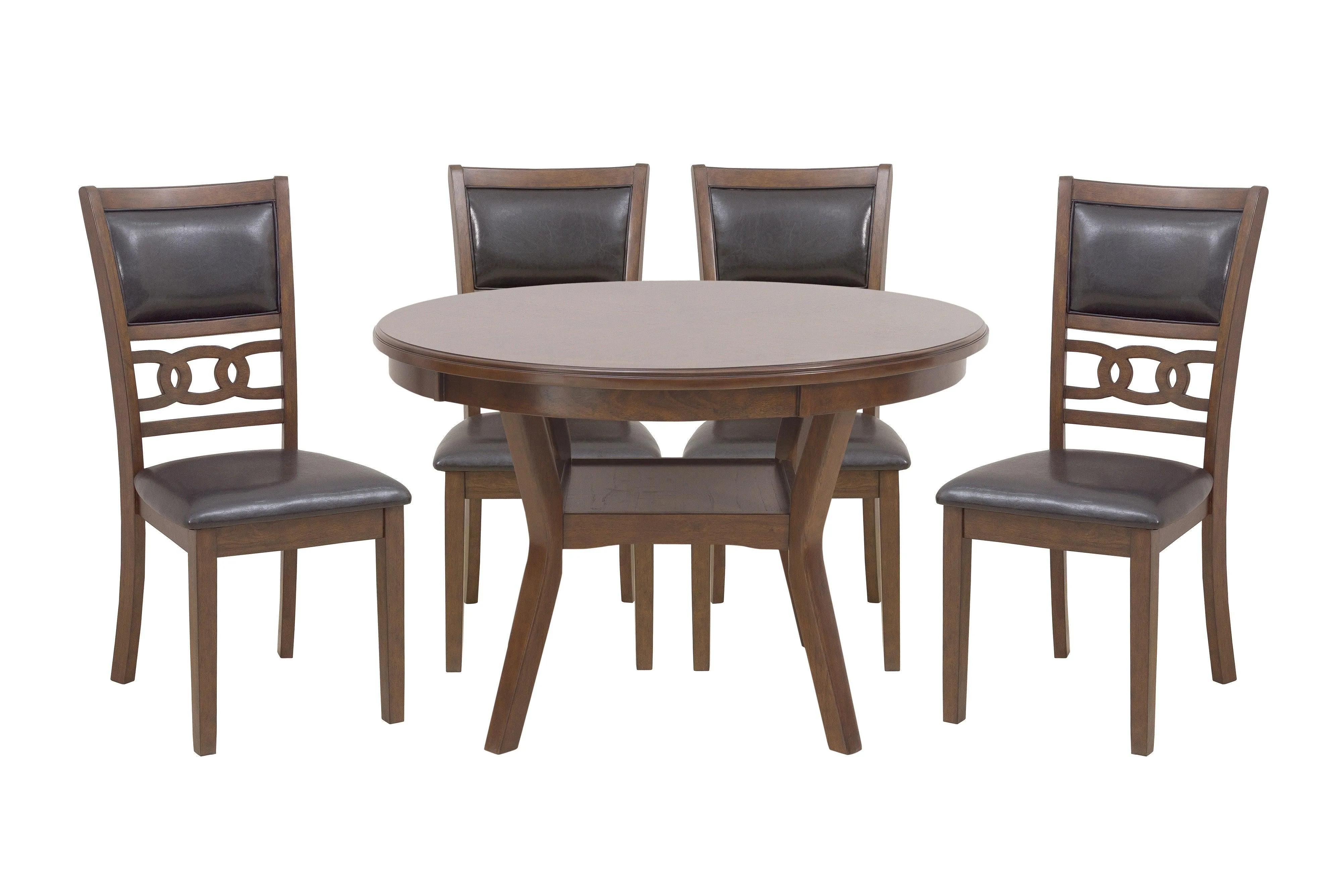 Savor Brown 5-Piece Dining Set - Image 2