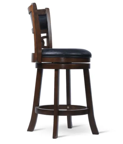 Savor Brown Swivel Counter Chair, Set of 2 - Image 4